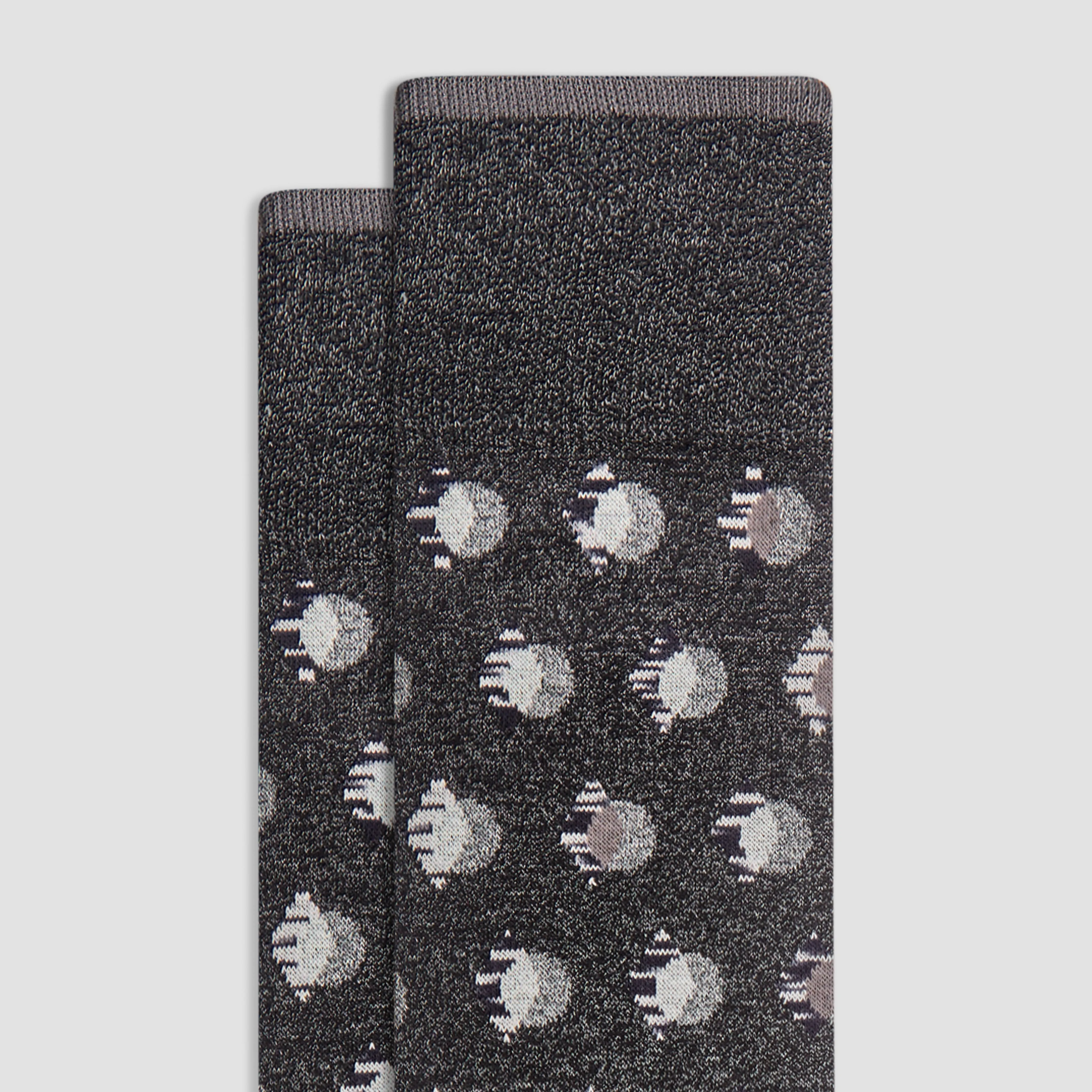 Abstract Mid-Calf Socks sold by Bugatchi product image thumbnail 2