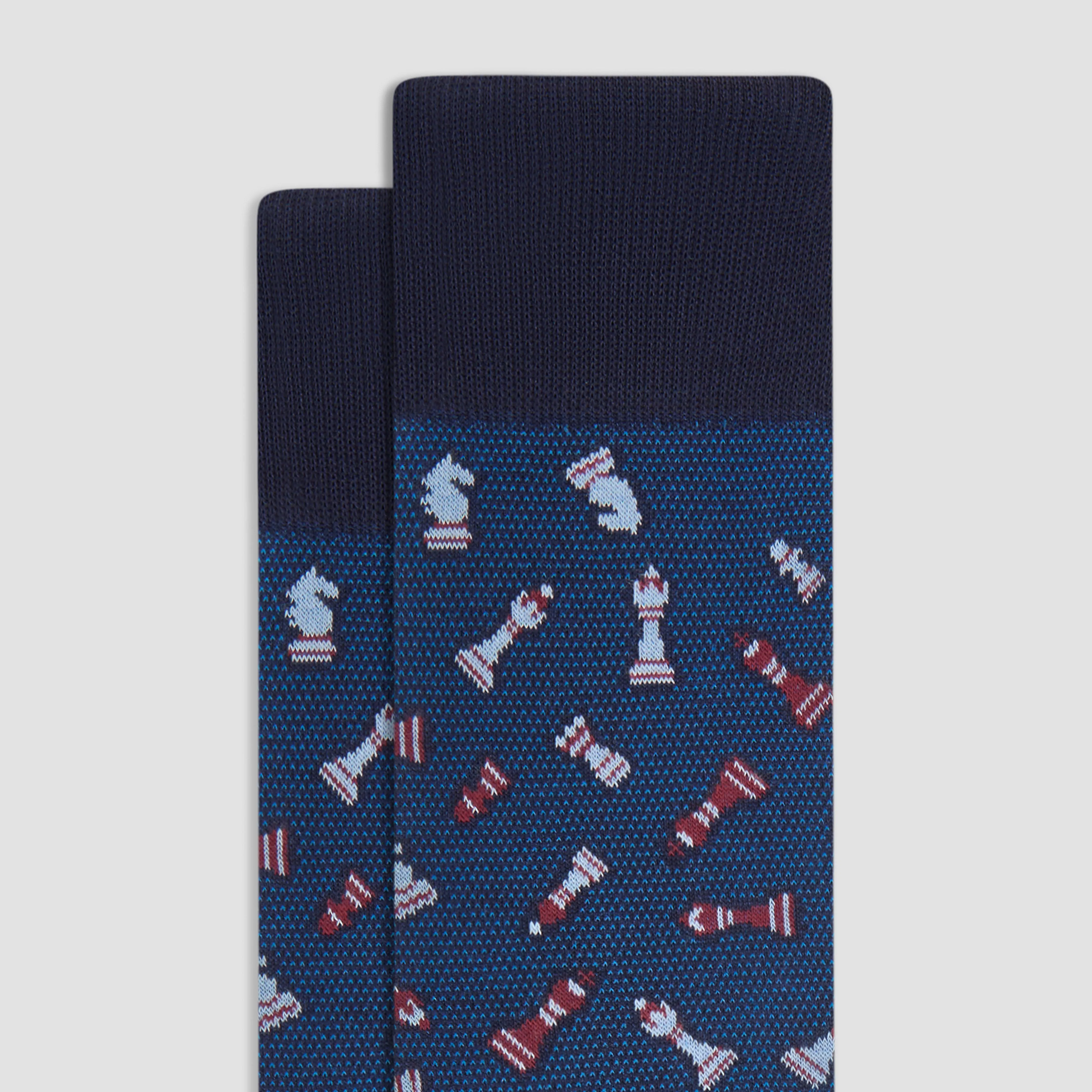 Chess Game Mid-Calf Socks sold by Bugatchi product image thumbnail 2
