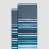 Striped Cashmere Mid-Calf Socks sold by Bugatchi