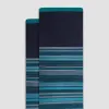 Striped Cashmere Mid-Calf Socks sold by Bugatchi