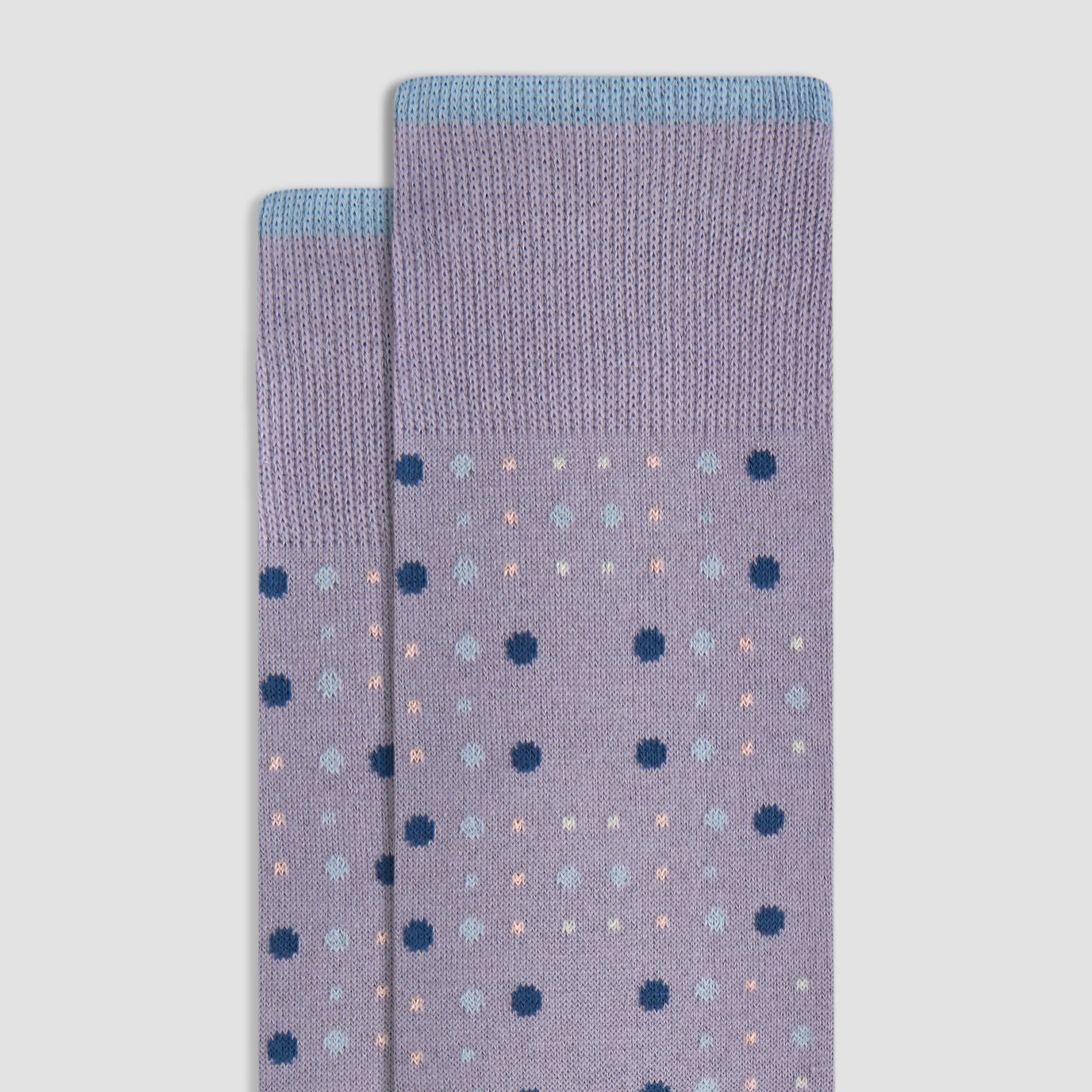 Dotted Cashmere Mid-Calf Socks sold by Bugatchi product image thumbnail 2