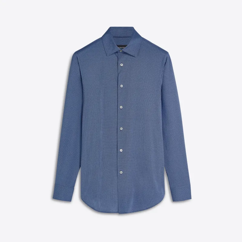 JAMES Diamond Print OoohCotton Shirt sold by Bugatchi