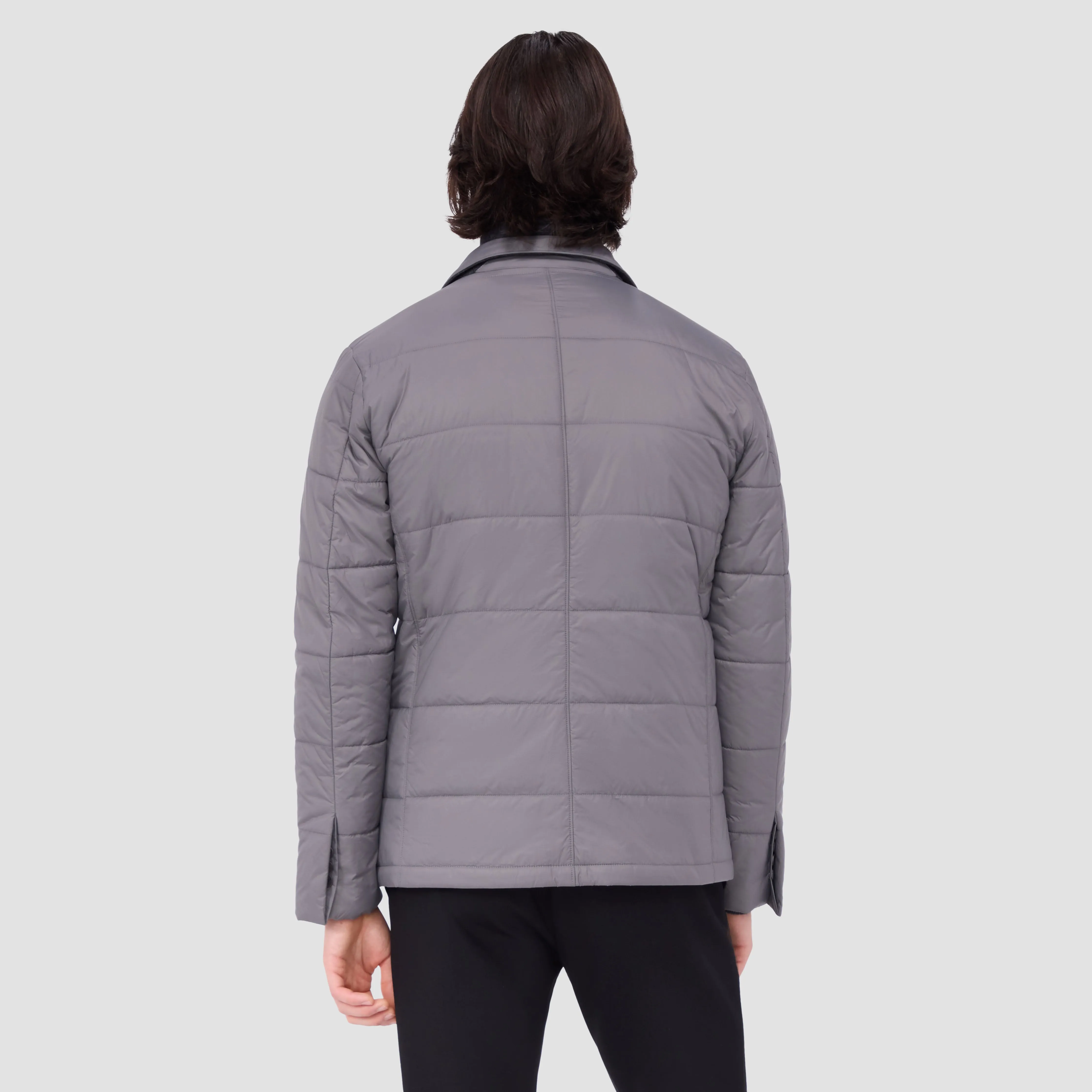 Three Button Quilted Blazer with Detachable Bib sold by Bugatchi product image thumbnail 4