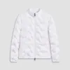 Chevron Quilted Puffer Jacket sold by Bugatchi