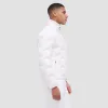 Chevron Quilted Puffer Jacket sold by Bugatchi
