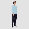 Multi-Stitch Check Jacquard Crew Neck Sweater sold by Bugatchi