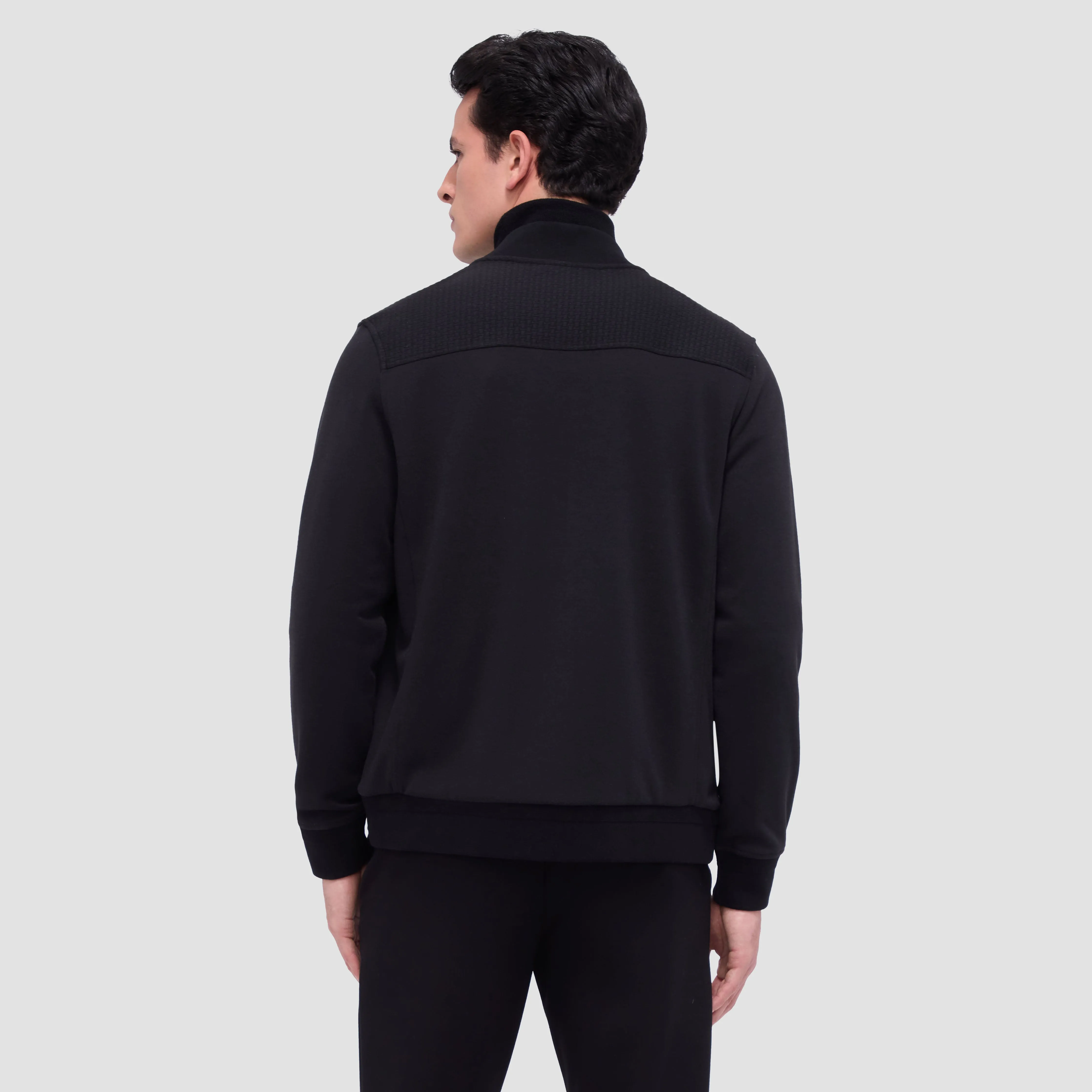Waffle Front Performance Jacket sold by Bugatchi product image thumbnail 4
