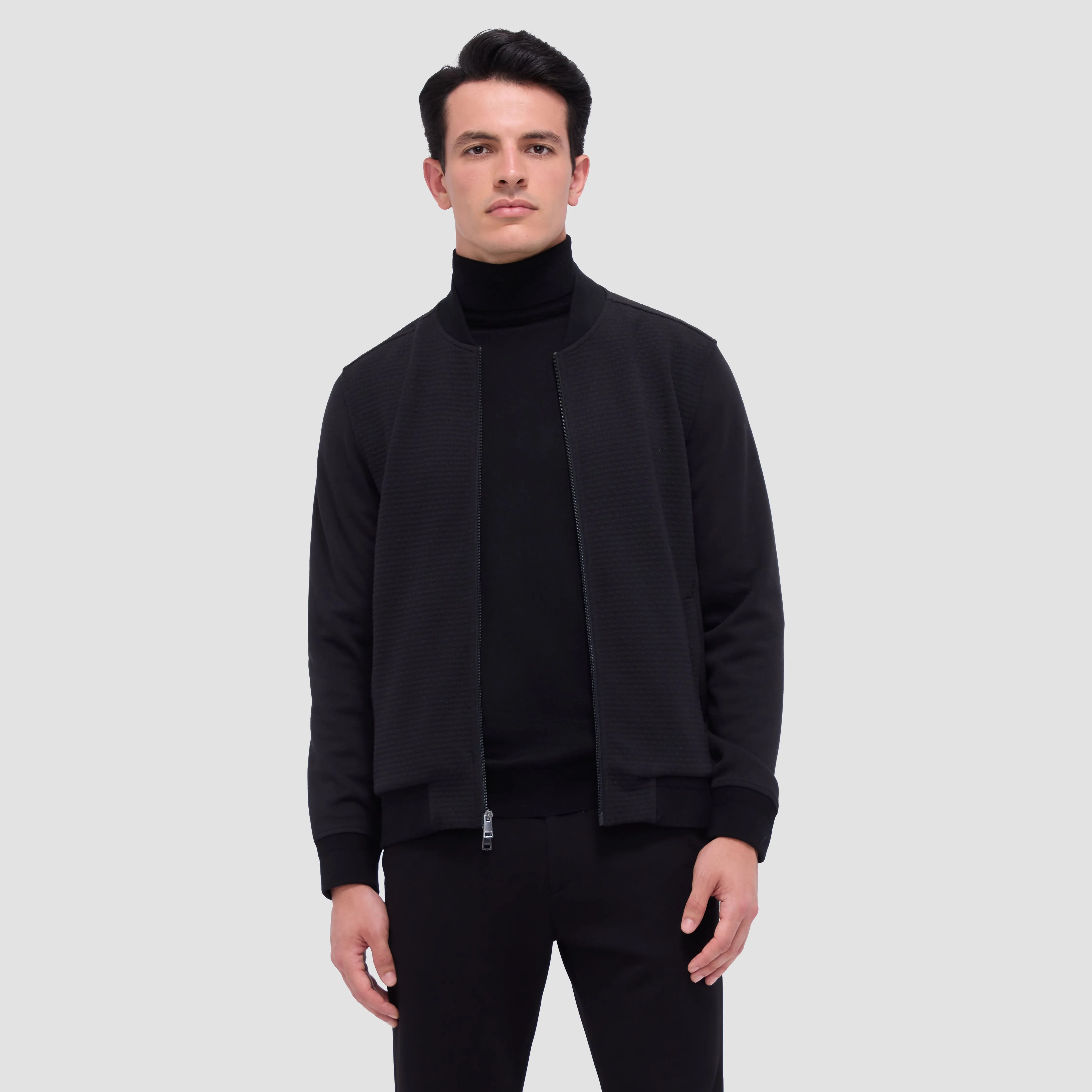 Waffle Front Performance Jacket sold by Bugatchi product image thumbnail 2