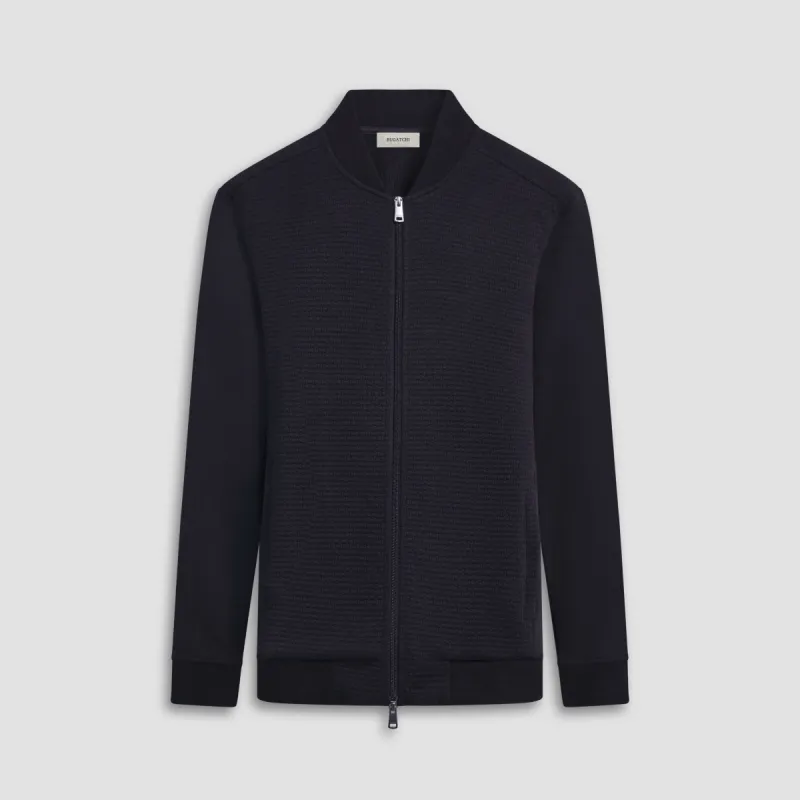Waffle Front Performance Jacket sold by Bugatchi