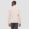Double Sided Pique/Heather Quarter-Zip Pullover sold by Bugatchi