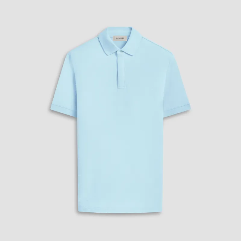 Waffled Performance Polo sold by Bugatchi