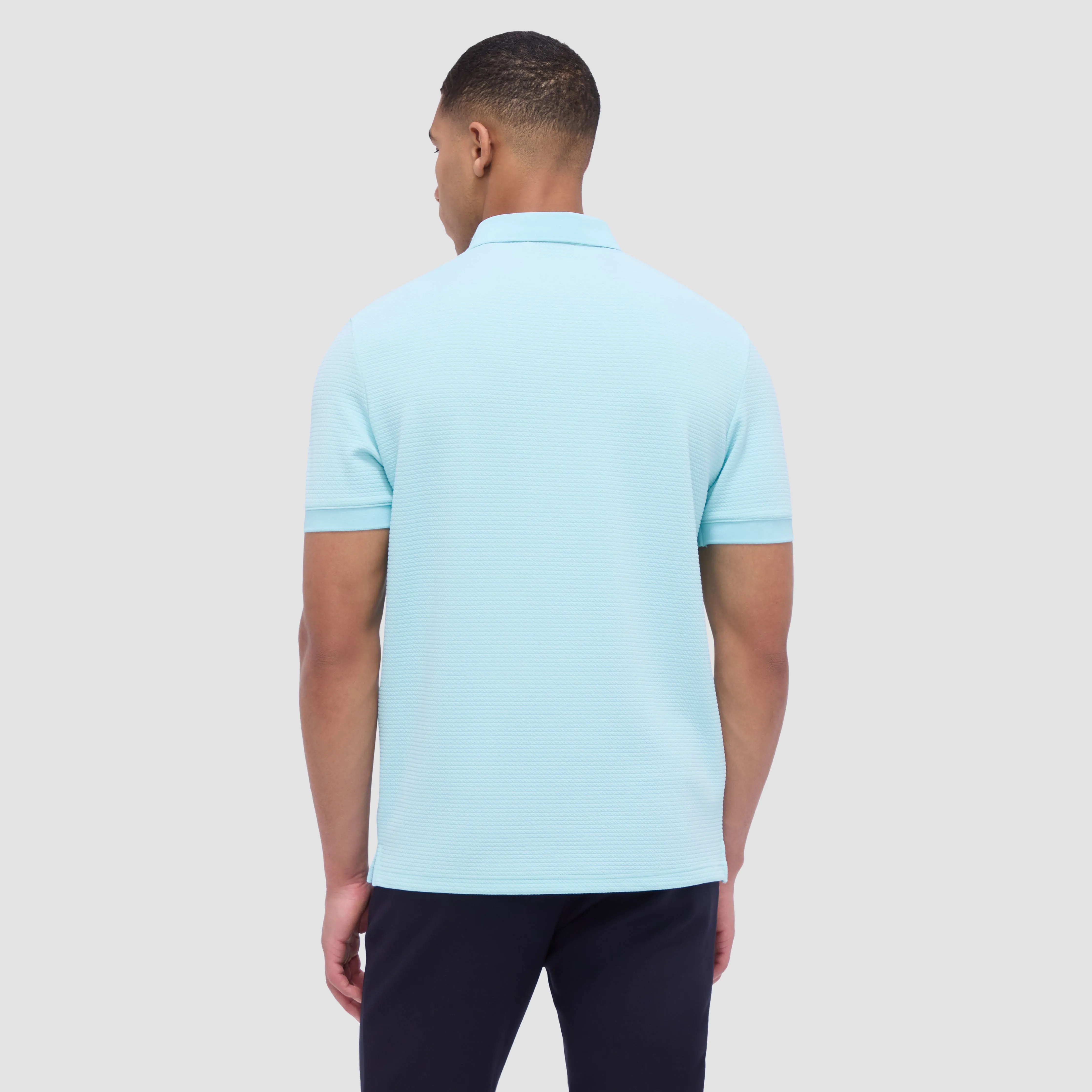 Waffled Performance Polo sold by Bugatchi product image thumbnail 4