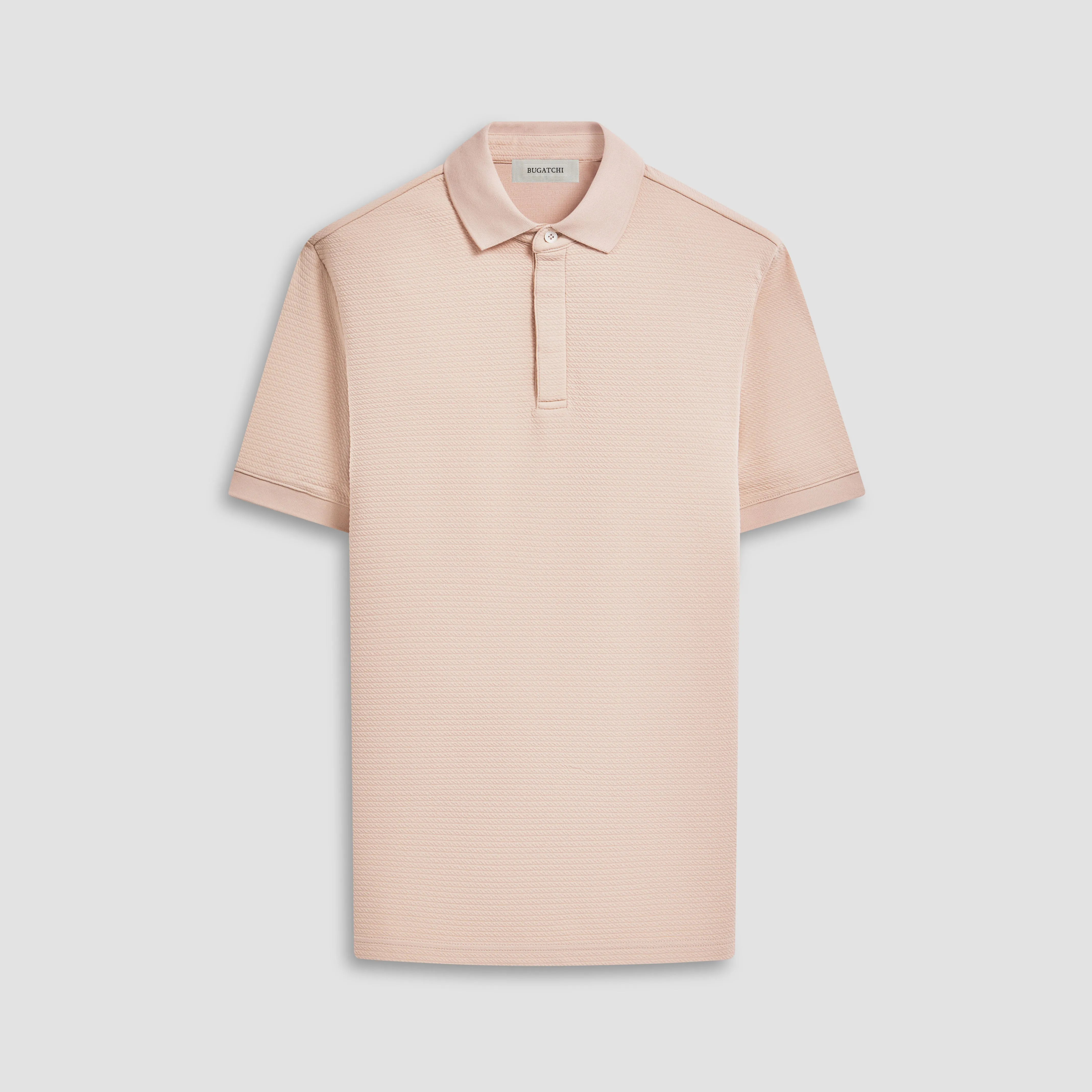 Waffled Performance Polo sold by Bugatchi