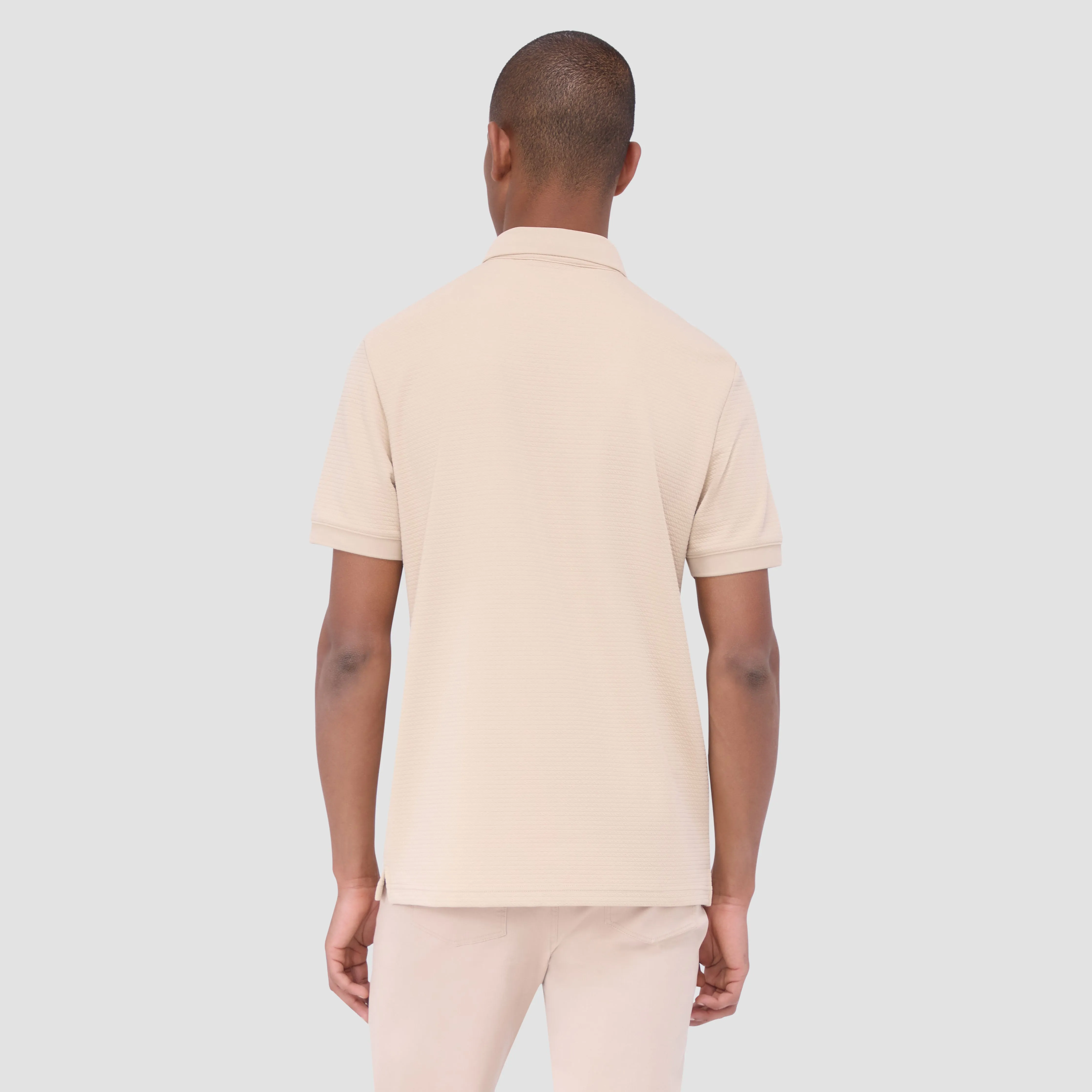 Waffled Performance Polo sold by Bugatchi product image thumbnail 4