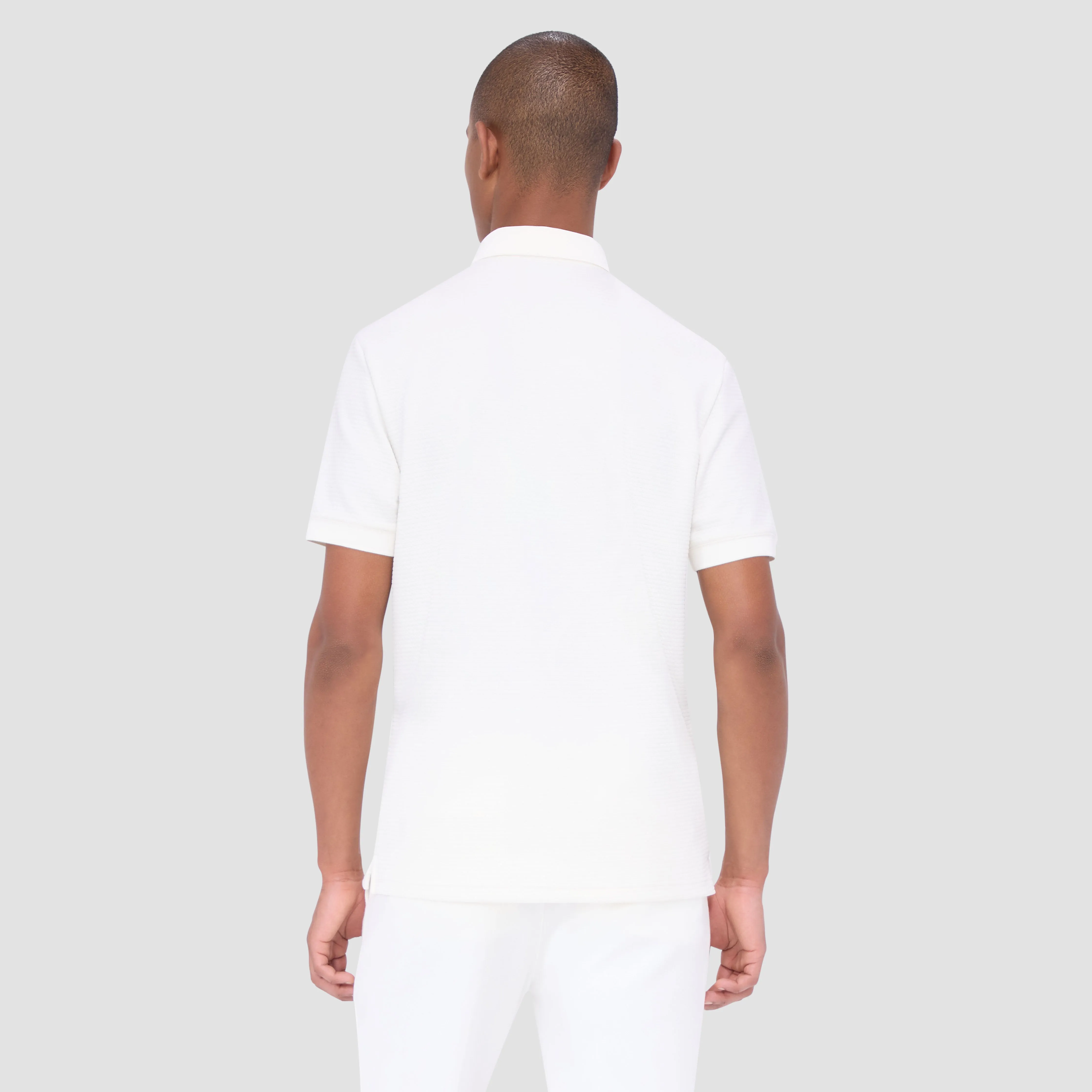 Waffled Performance Polo sold by Bugatchi product image thumbnail 4