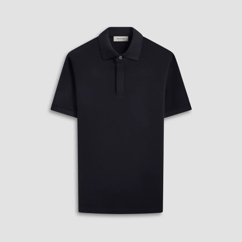Waffled Performance Polo sold by Bugatchi
