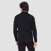 Honeycomb Long Sleeve Polo sold by Bugatchi