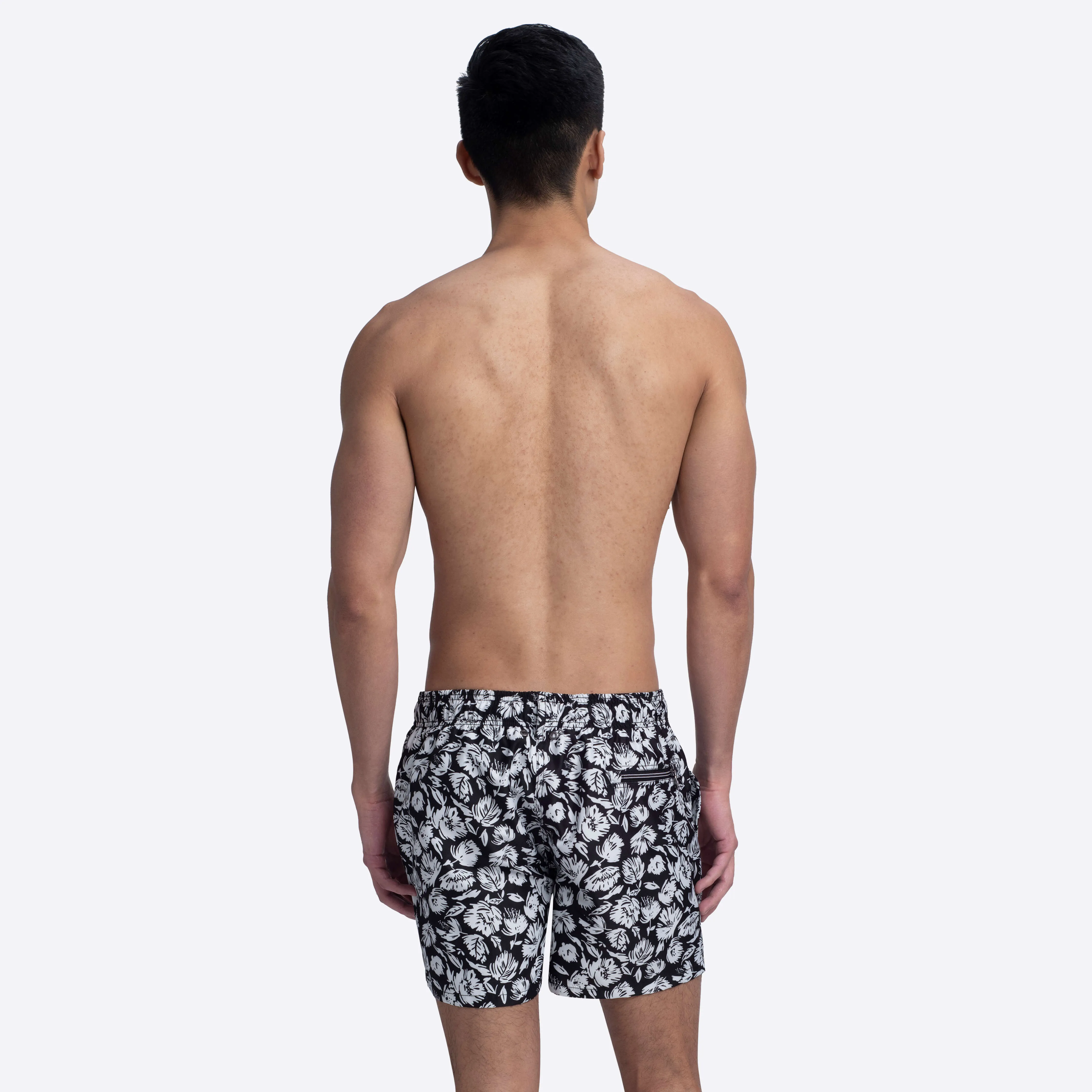 MAX Floral Print Swim Trunks sold by Bugatchi product image thumbnail 4