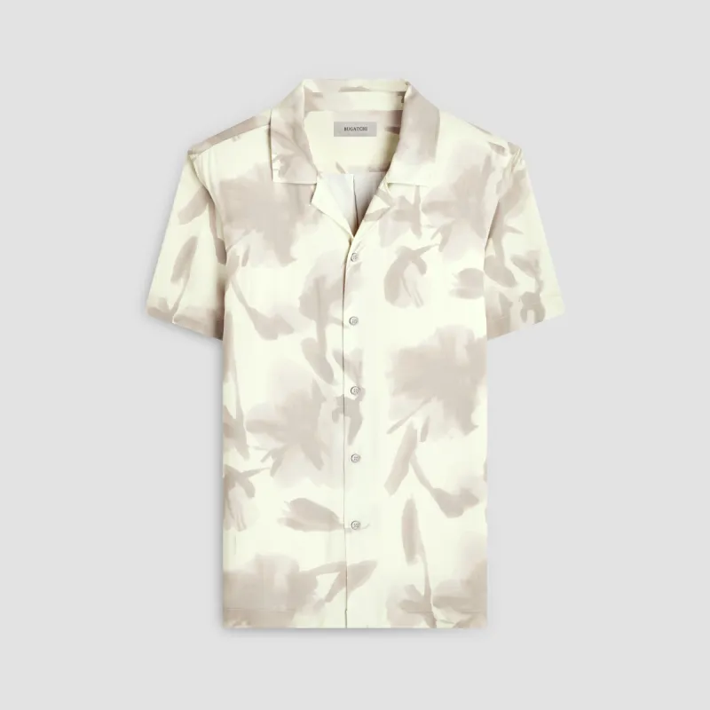 Jackson Floral Short-Sleeve Camp Shirt sold by Bugatchi