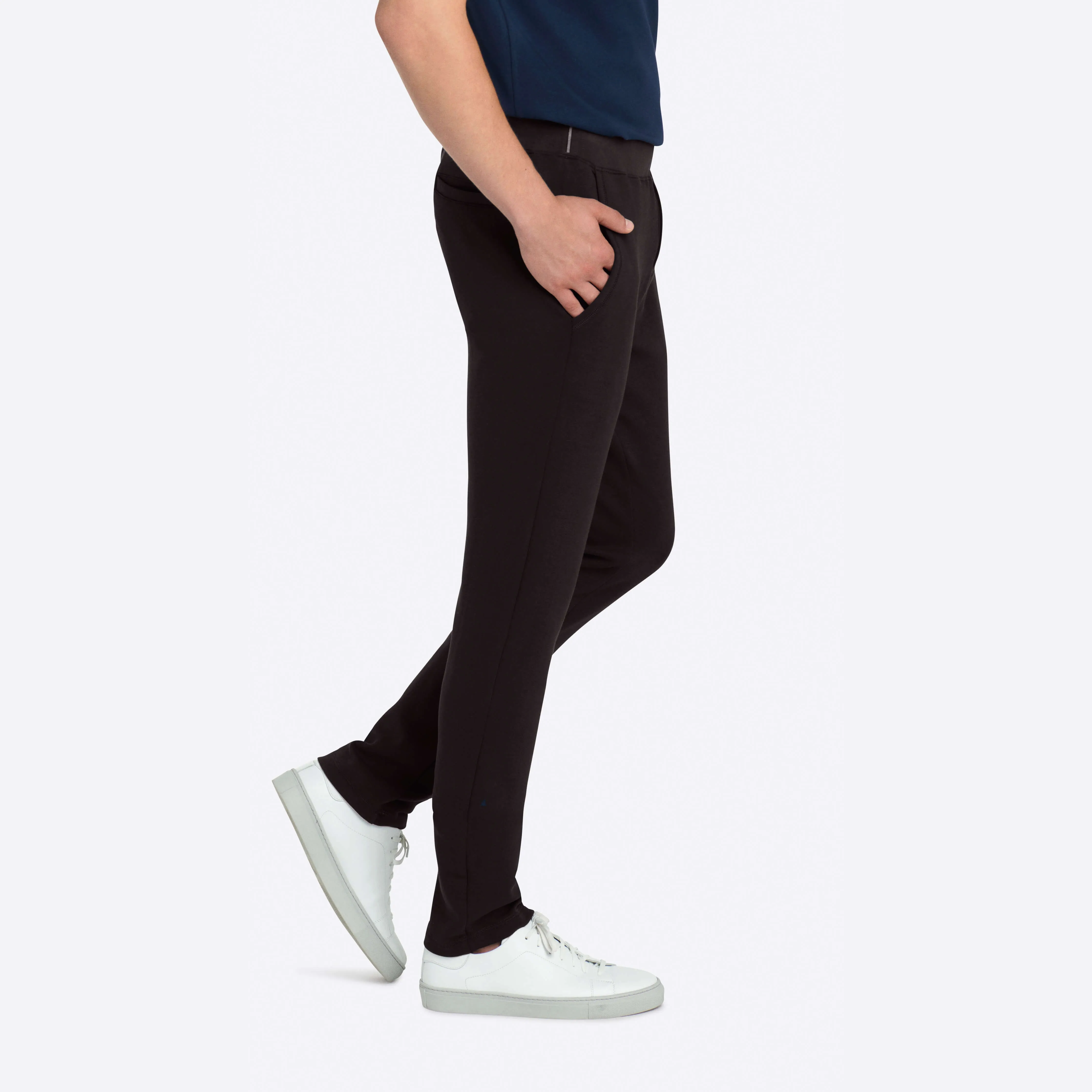 Comfort Solid Drawstring Pant sold by Bugatchi product image thumbnail 3