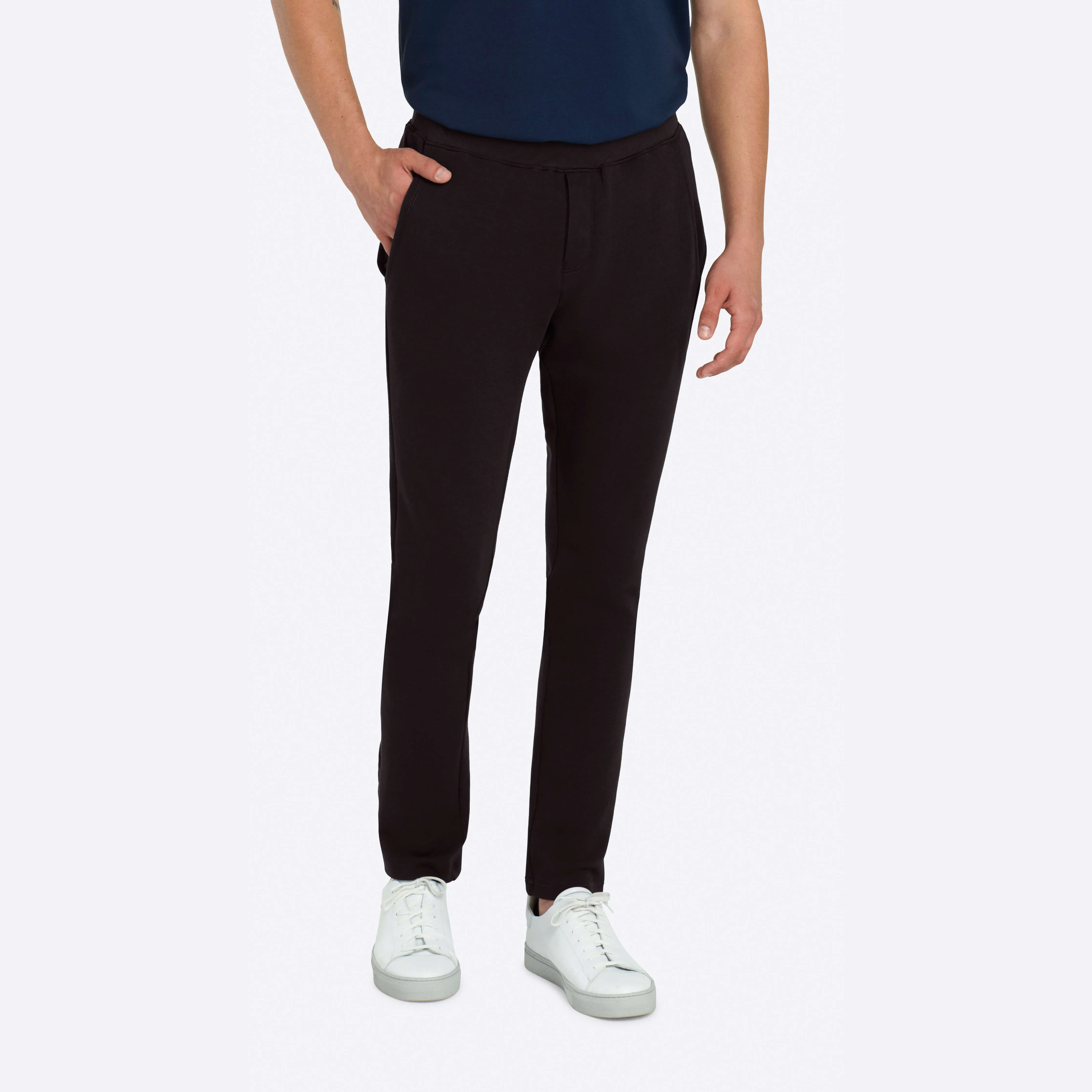 Comfort Solid Drawstring Pant sold by Bugatchi product image thumbnail 2