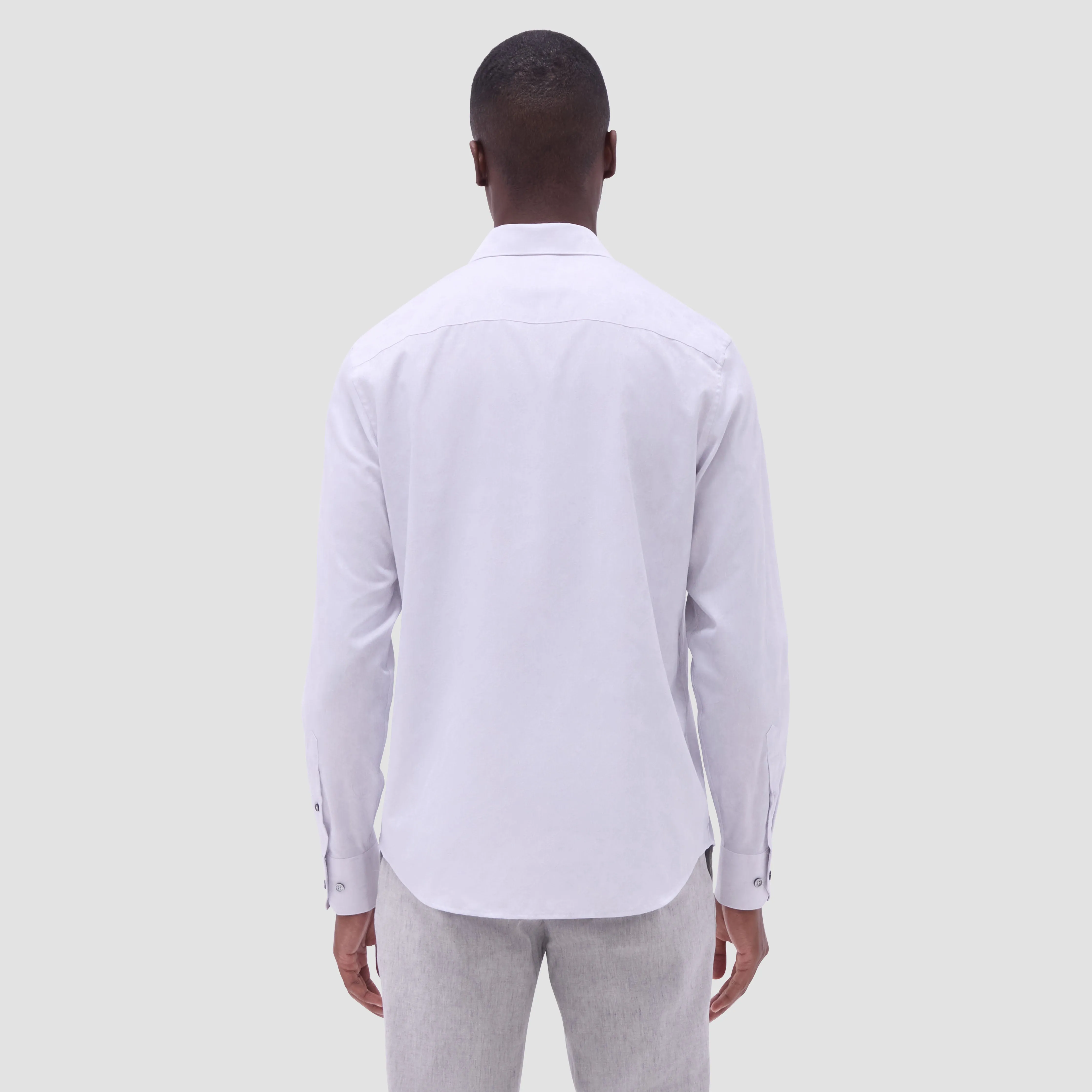 Axel Floral Jacquard Shirt sold by Bugatchi product image thumbnail 5