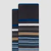 Striped Mid-Calf Socks sold by Bugatchi