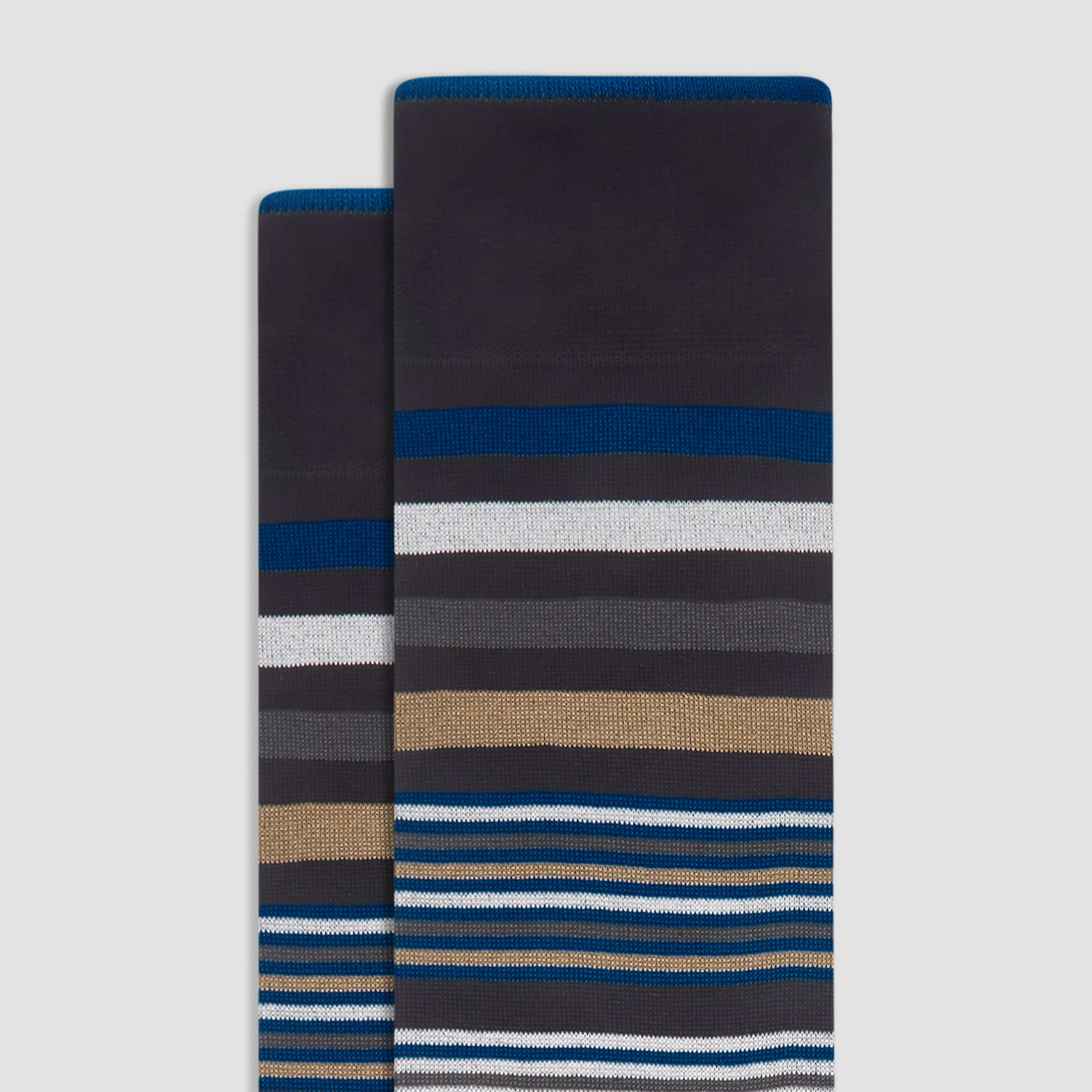 Striped Mid-Calf Socks sold by Bugatchi product image thumbnail 2
