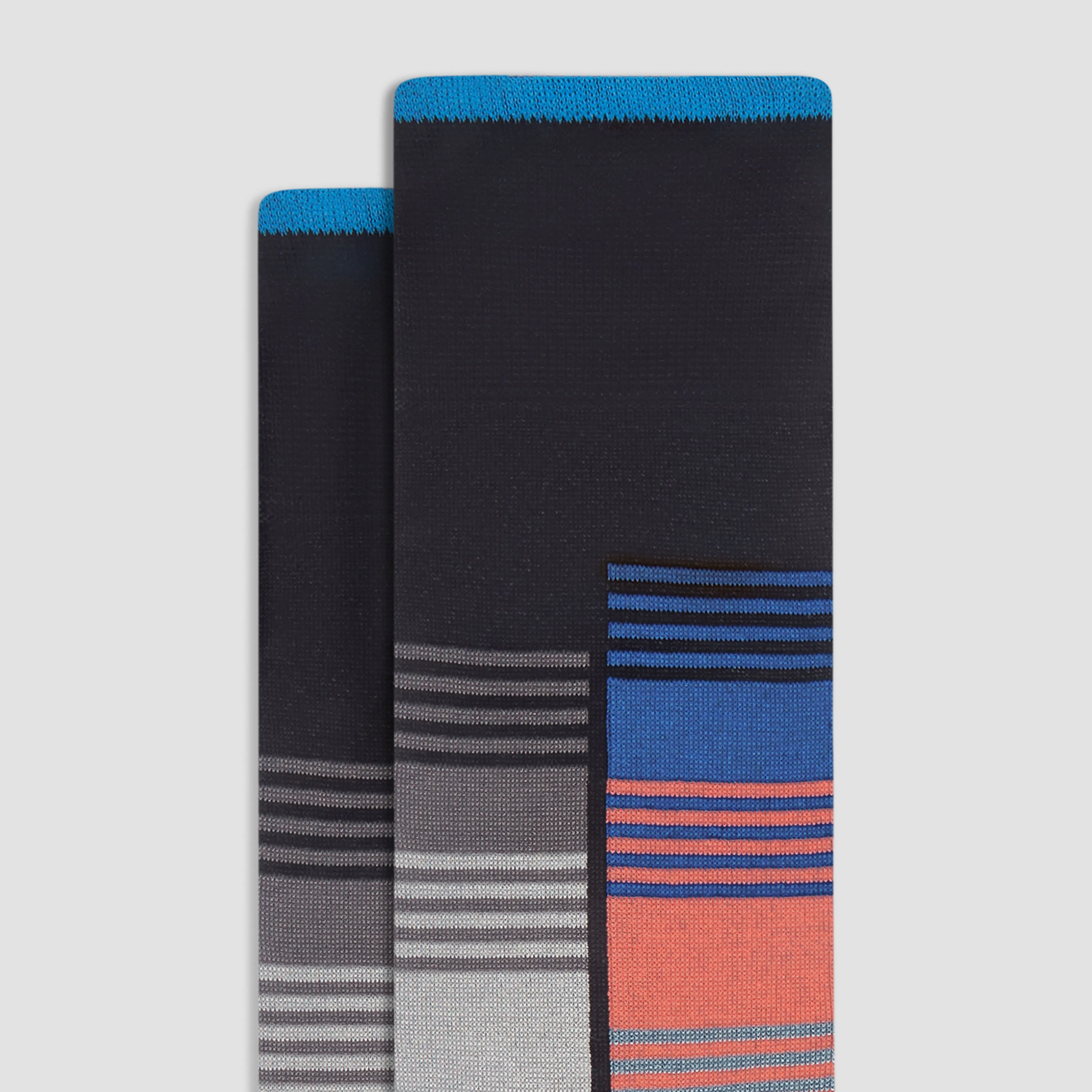 Striped Mid-Calf Socks sold by Bugatchi product image thumbnail 2