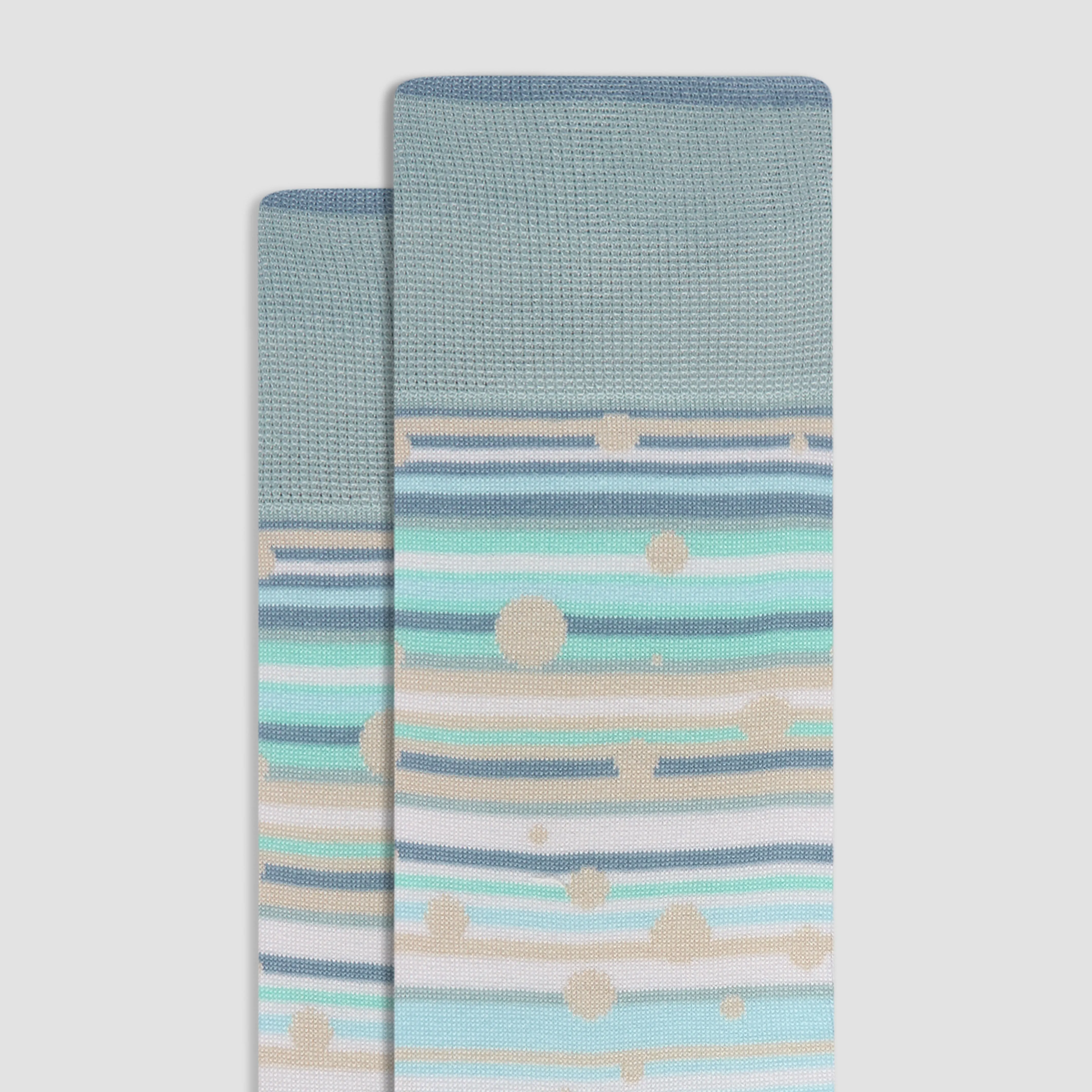 Striped Mid-Calf Socks sold by Bugatchi product image thumbnail 2
