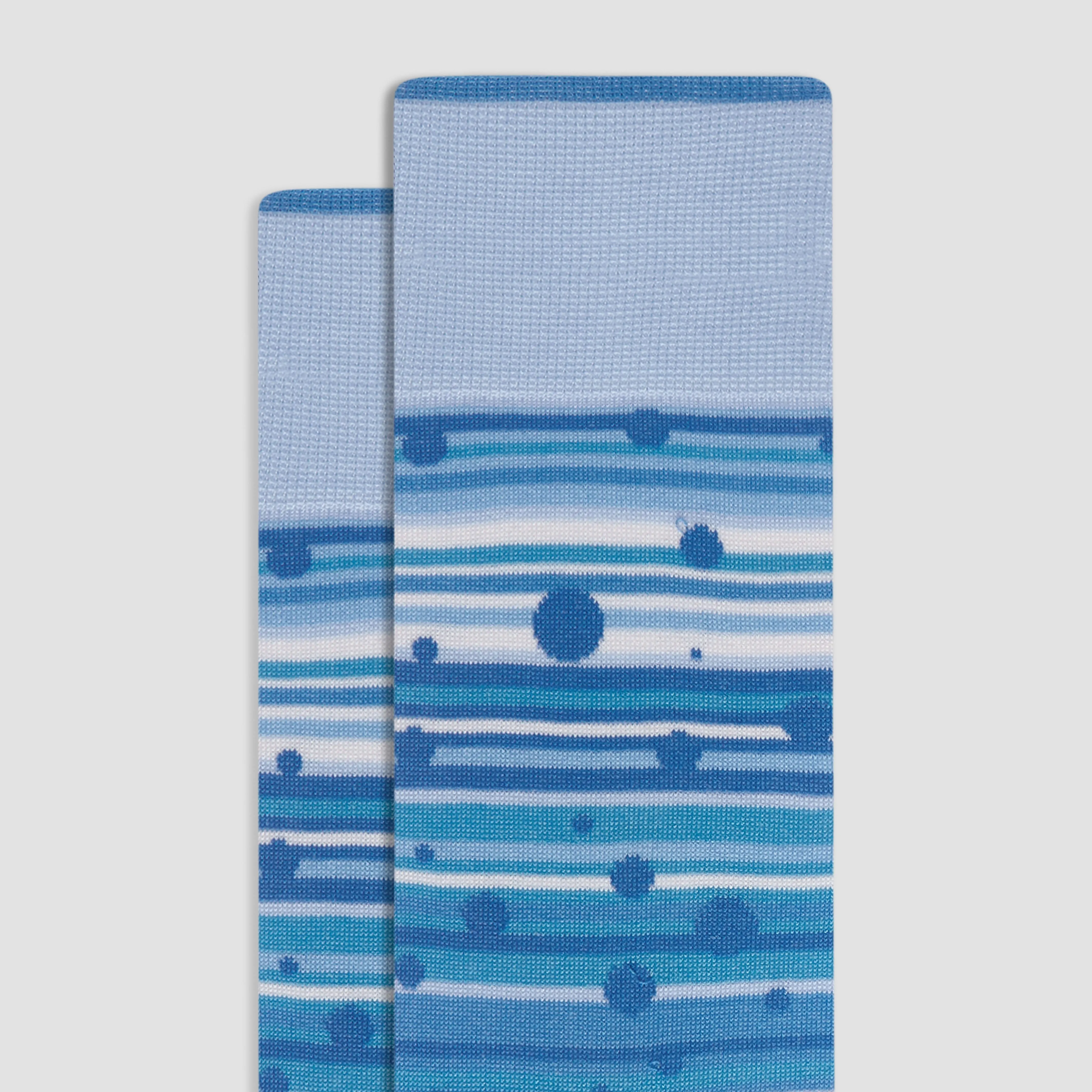 Striped Mid-Calf Socks sold by Bugatchi product image thumbnail 2