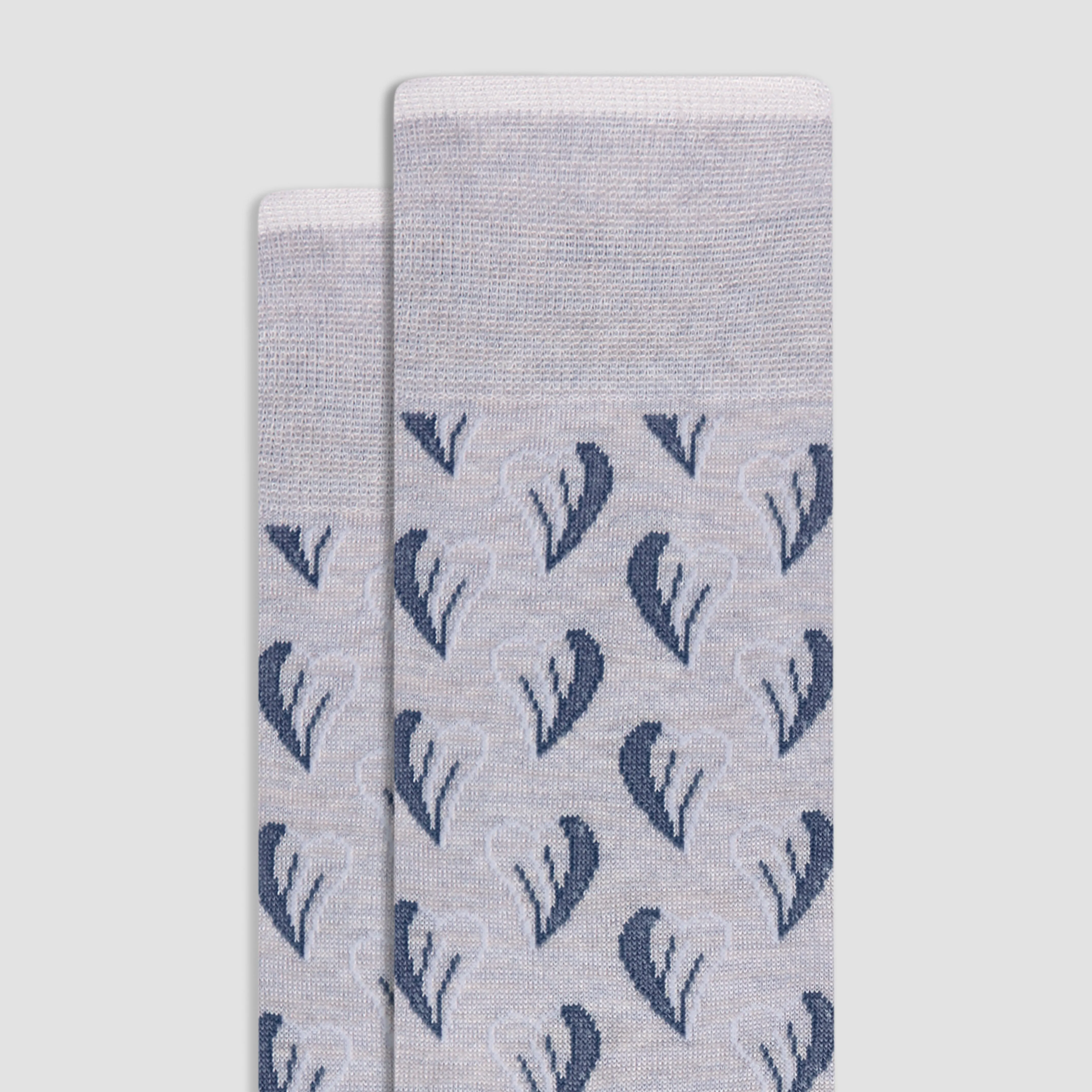 Heart Mid-Calf Socks sold by Bugatchi product image thumbnail 2