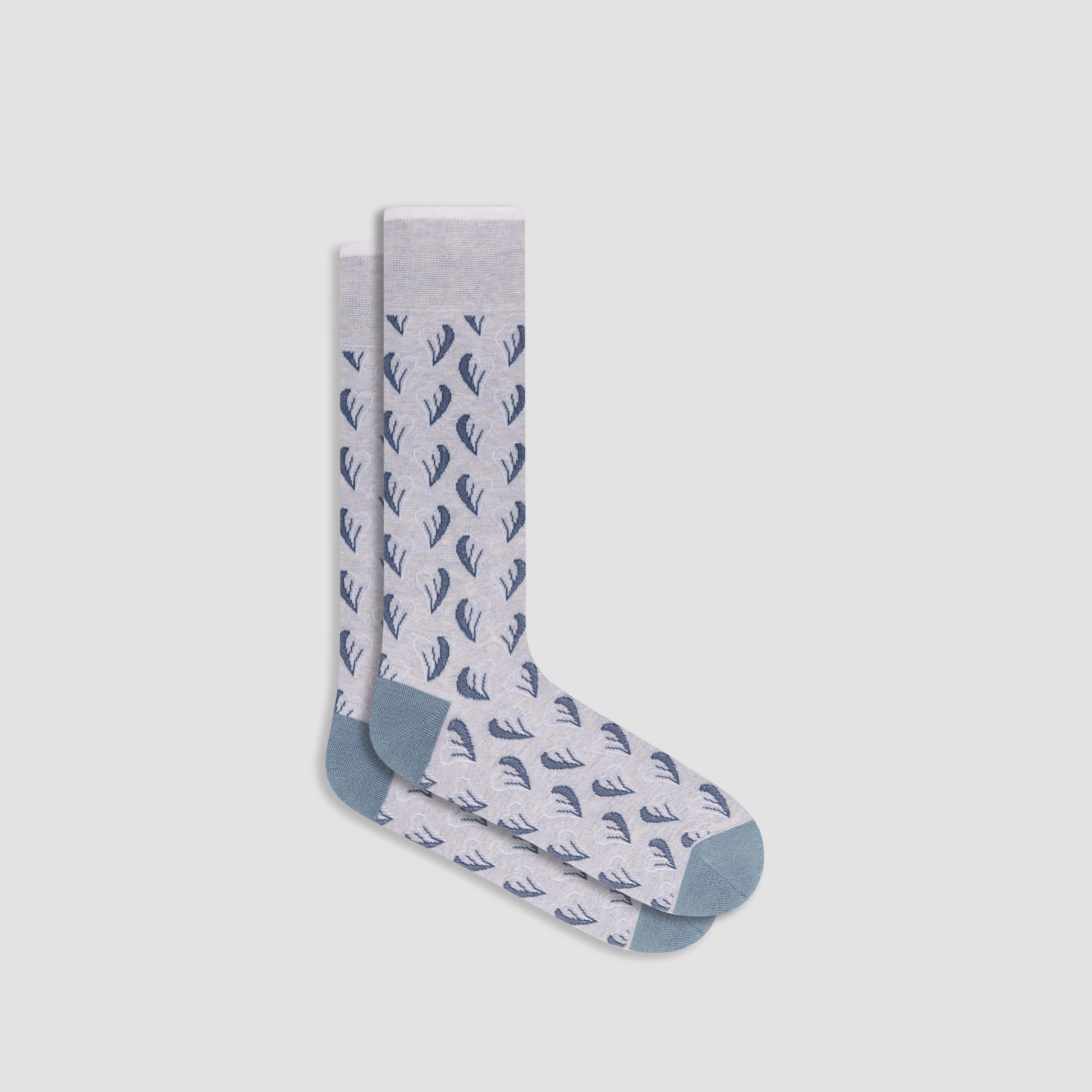 Heart Mid-Calf Socks sold by Bugatchi