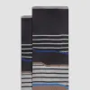Striped Mid-Calf Socks sold by Bugatchi