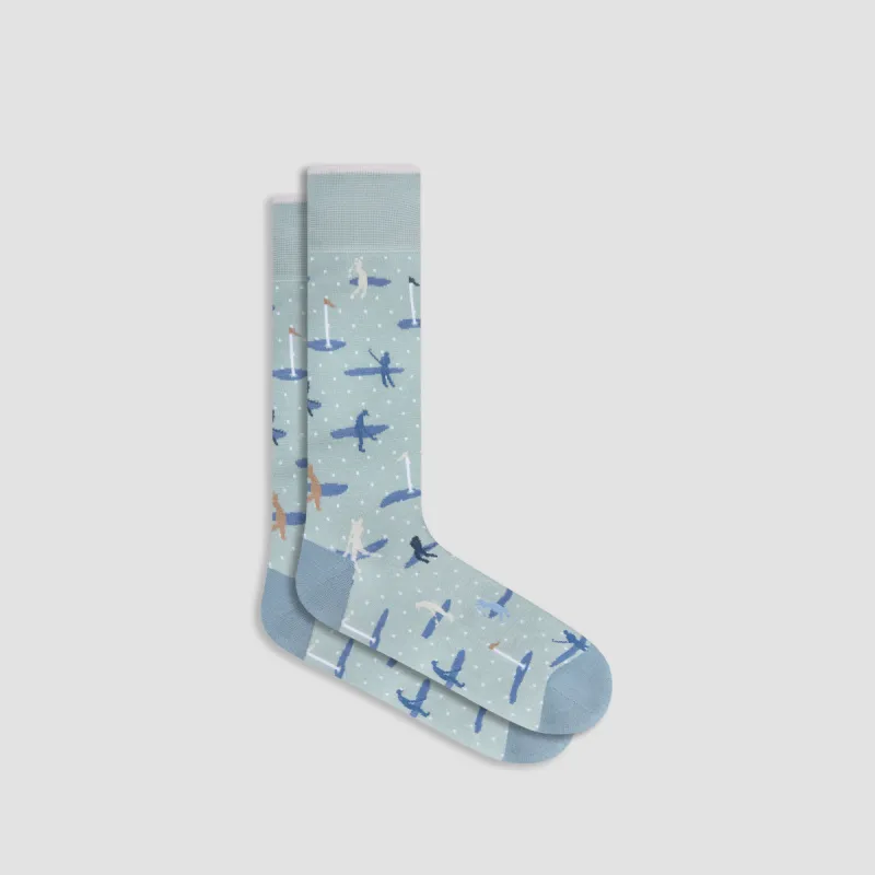 Golfer Mid-Calf Socks sold by Bugatchi