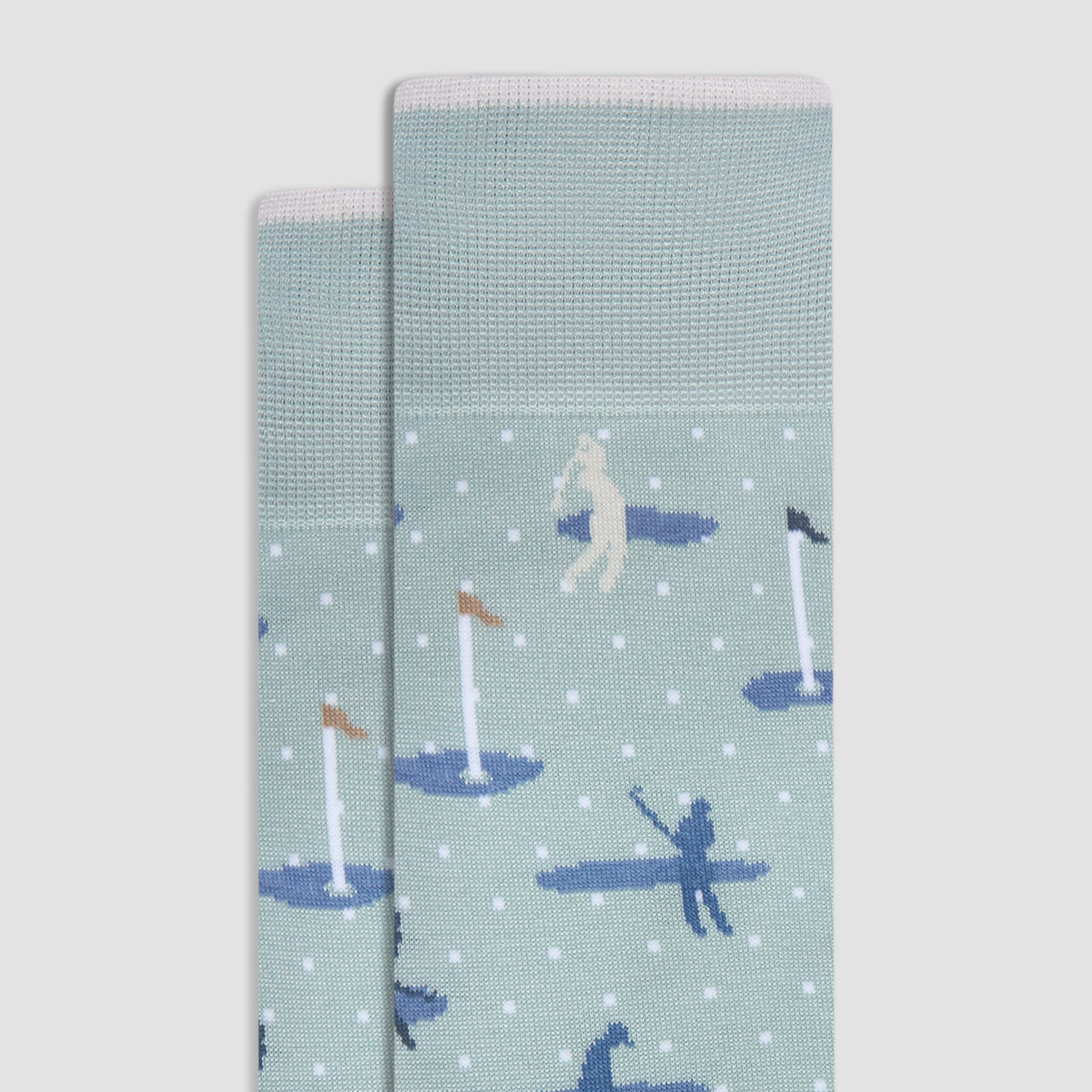 Golfer Mid-Calf Socks sold by Bugatchi product image thumbnail 2