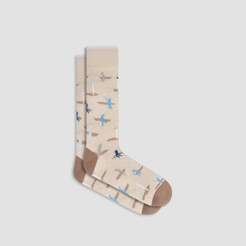 Golfer Mid-Calf Socks sold by Bugatchi