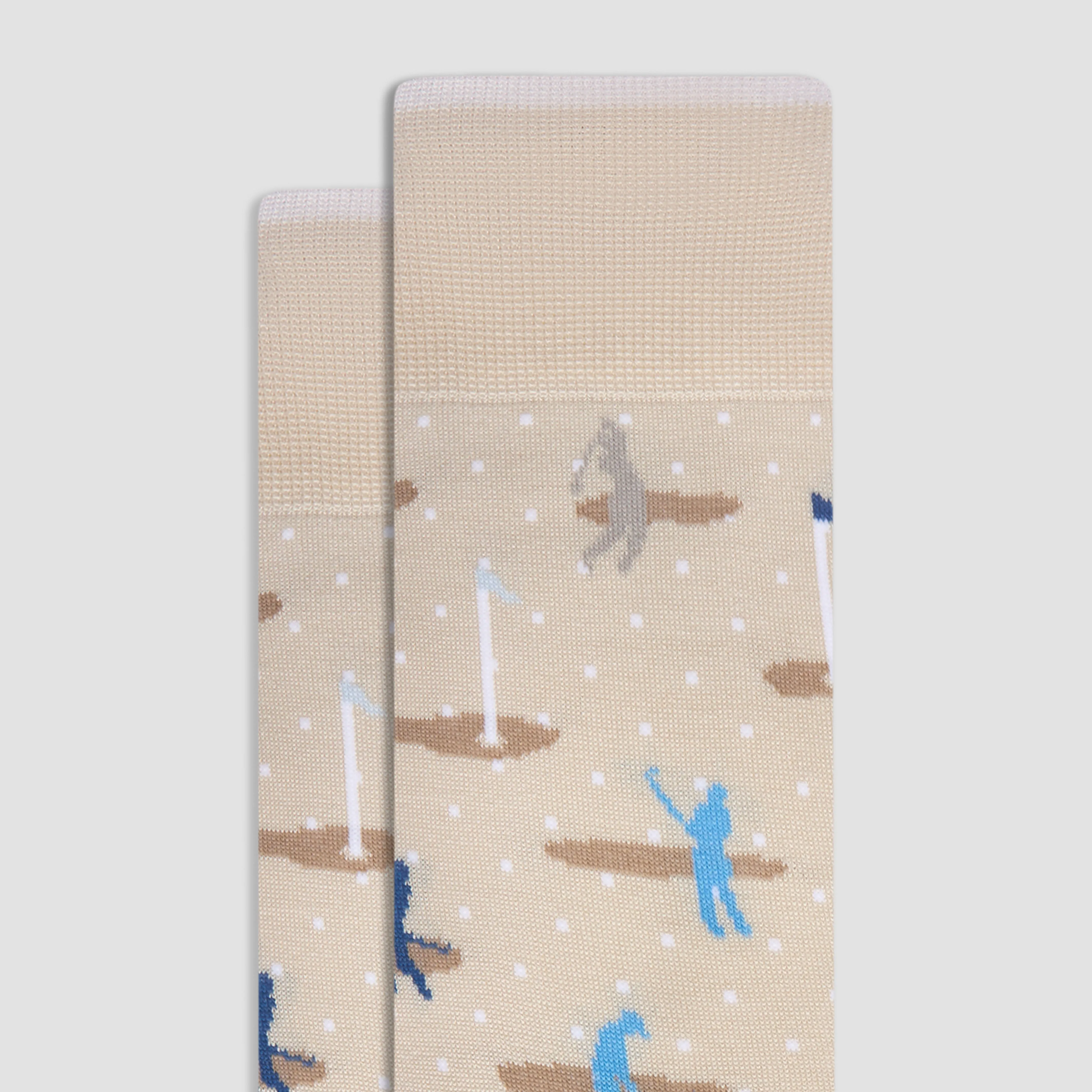 Golfer Mid-Calf Socks sold by Bugatchi product image thumbnail 2