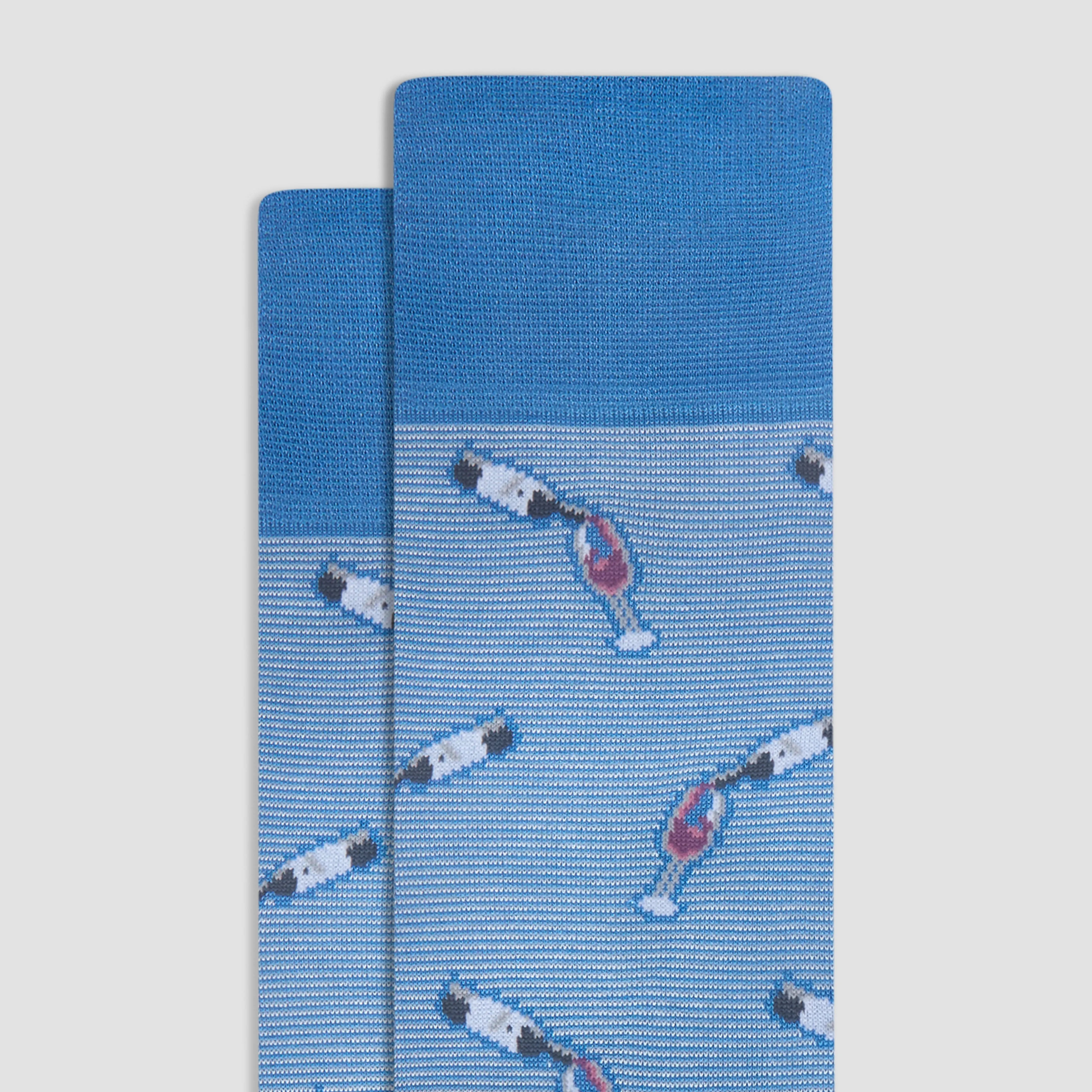 Wine Pour Mid-Calf Socks sold by Bugatchi product image thumbnail 2