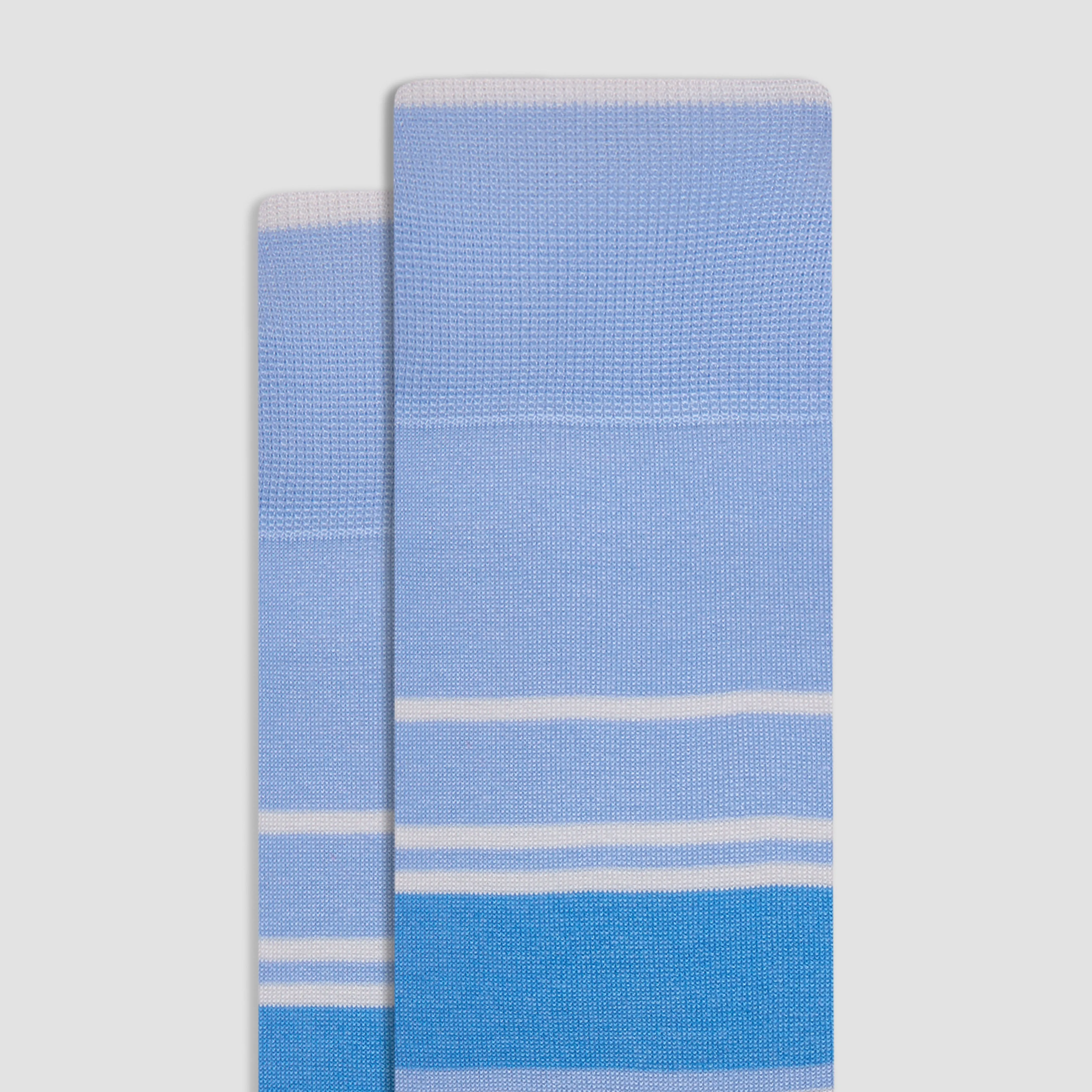 Striped Mid-Calf Socks sold by Bugatchi product image thumbnail 2