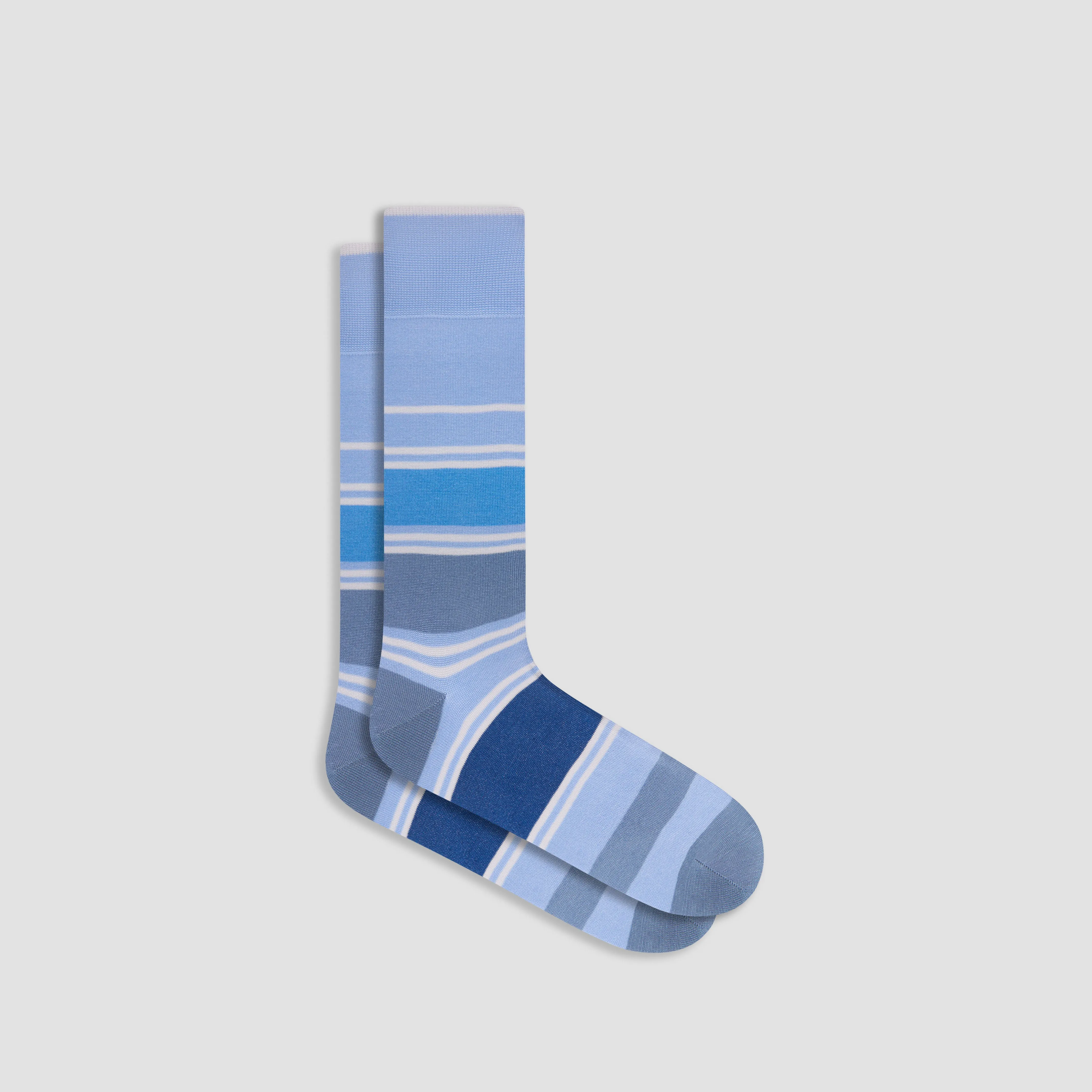 Striped Mid-Calf Socks sold by Bugatchi
