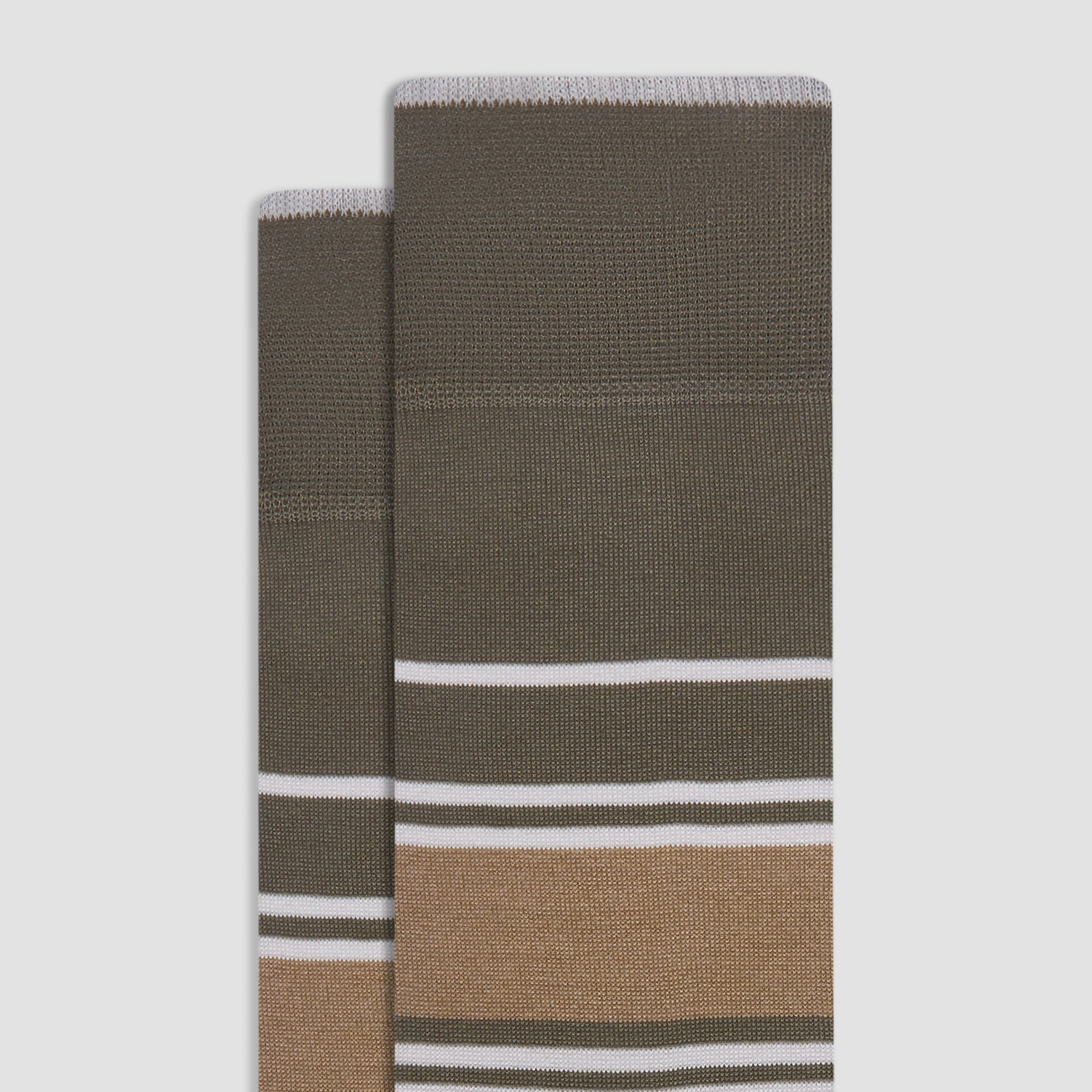 Striped Mid-Calf Socks sold by Bugatchi product image thumbnail 2