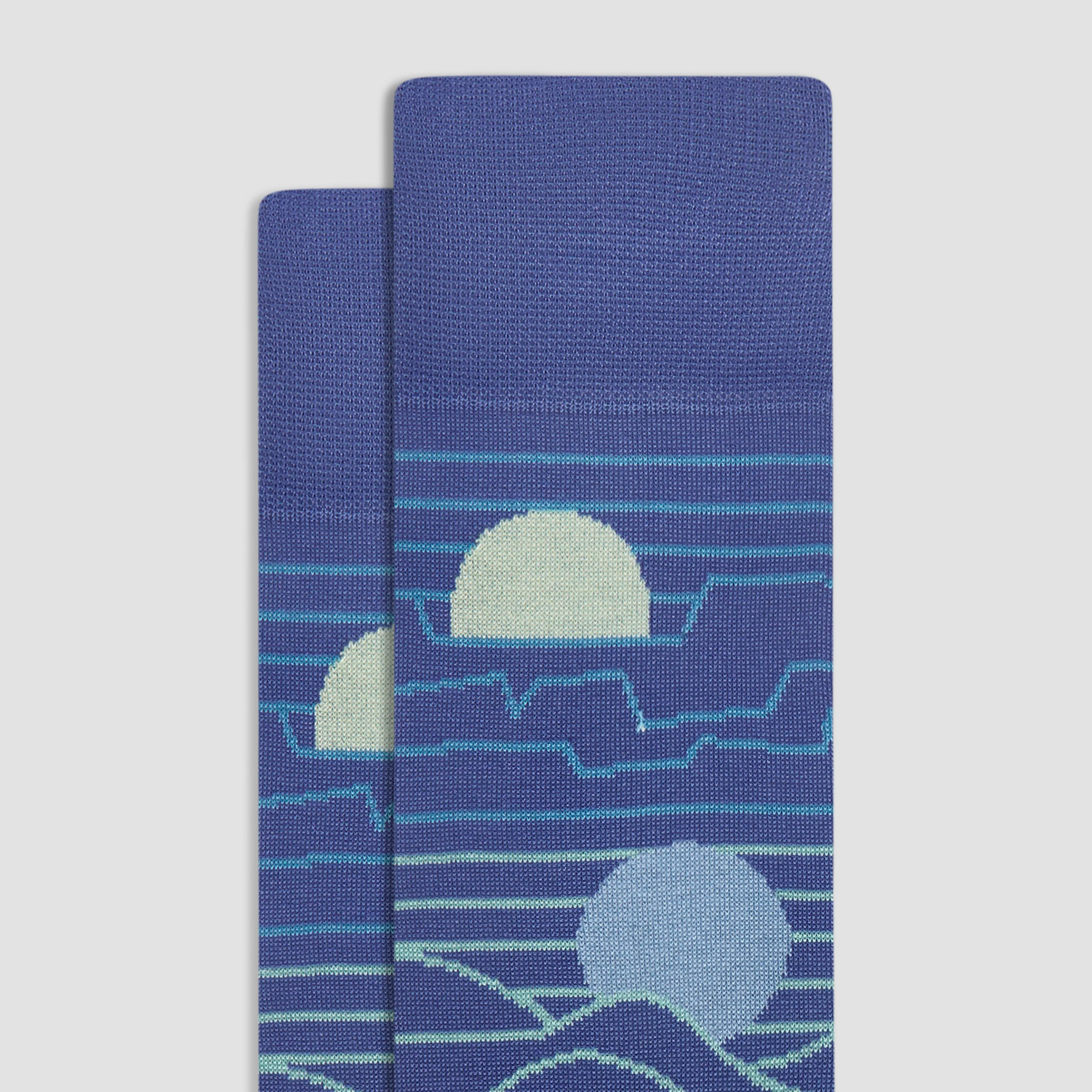 Abstract Mid-Calf Socks sold by Bugatchi product image thumbnail 2