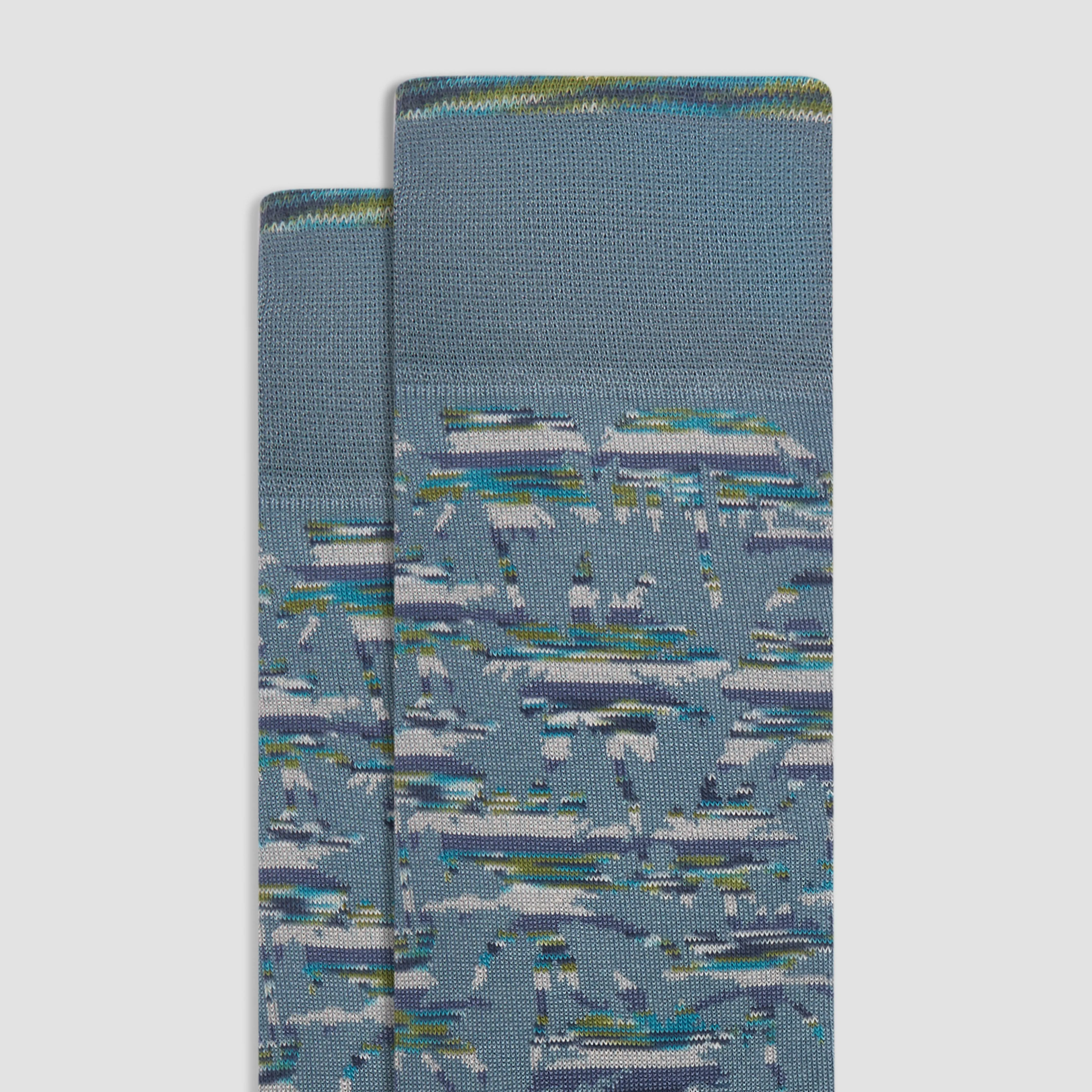 Palm Tree Mid-Calf Socks sold by Bugatchi product image thumbnail 2
