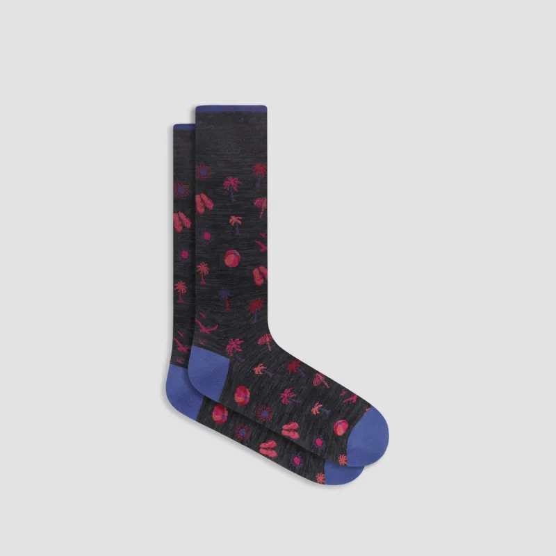 Beach Vibe Mid-Calf Socks sold by Bugatchi