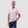 Wave Bird's Eye Polo Shirt sold by Bugatchi