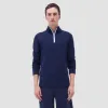 Textured Performance Quarter-Zip Pullover sold by Bugatchi