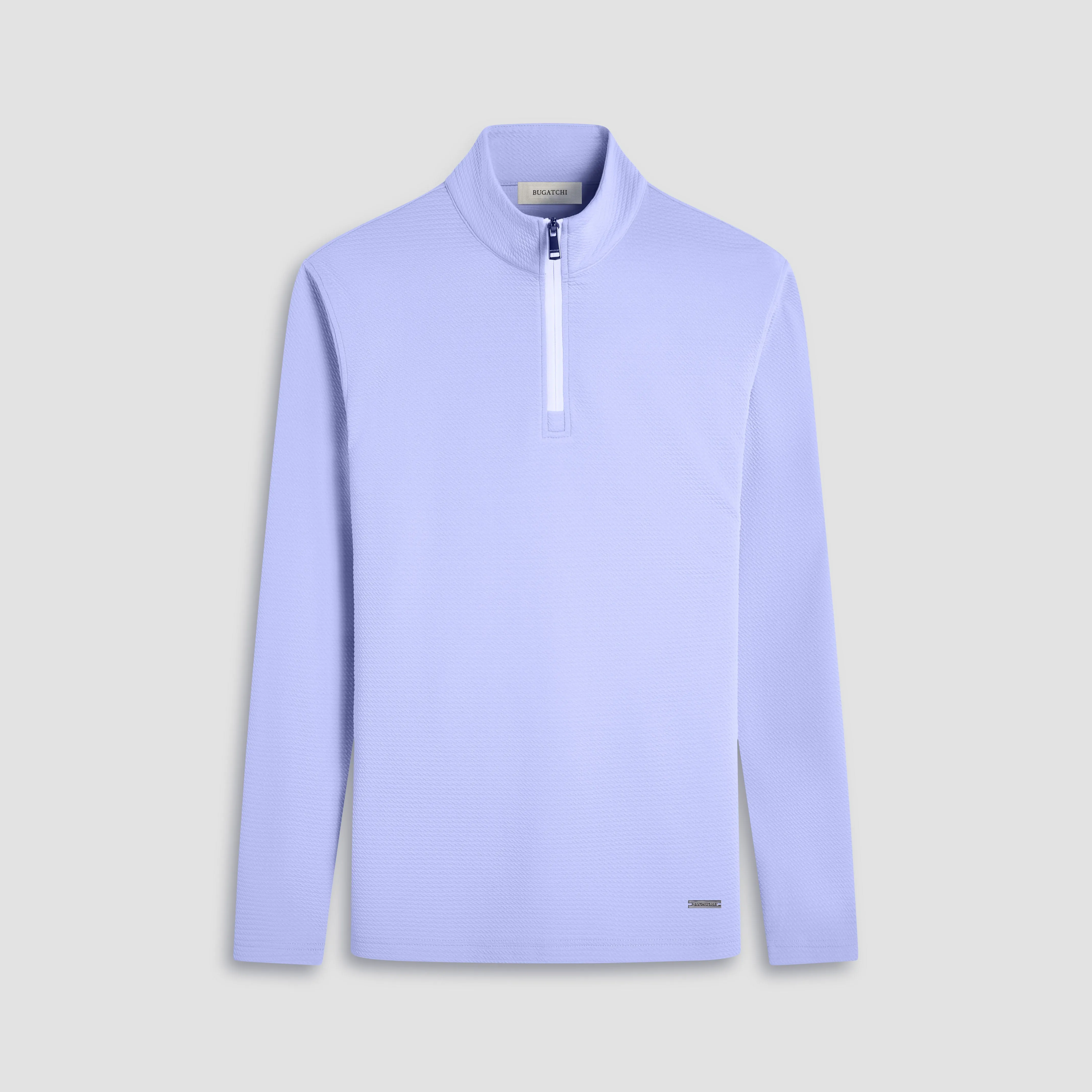 Textured Performance Quarter-Zip Pullover sold by Bugatchi