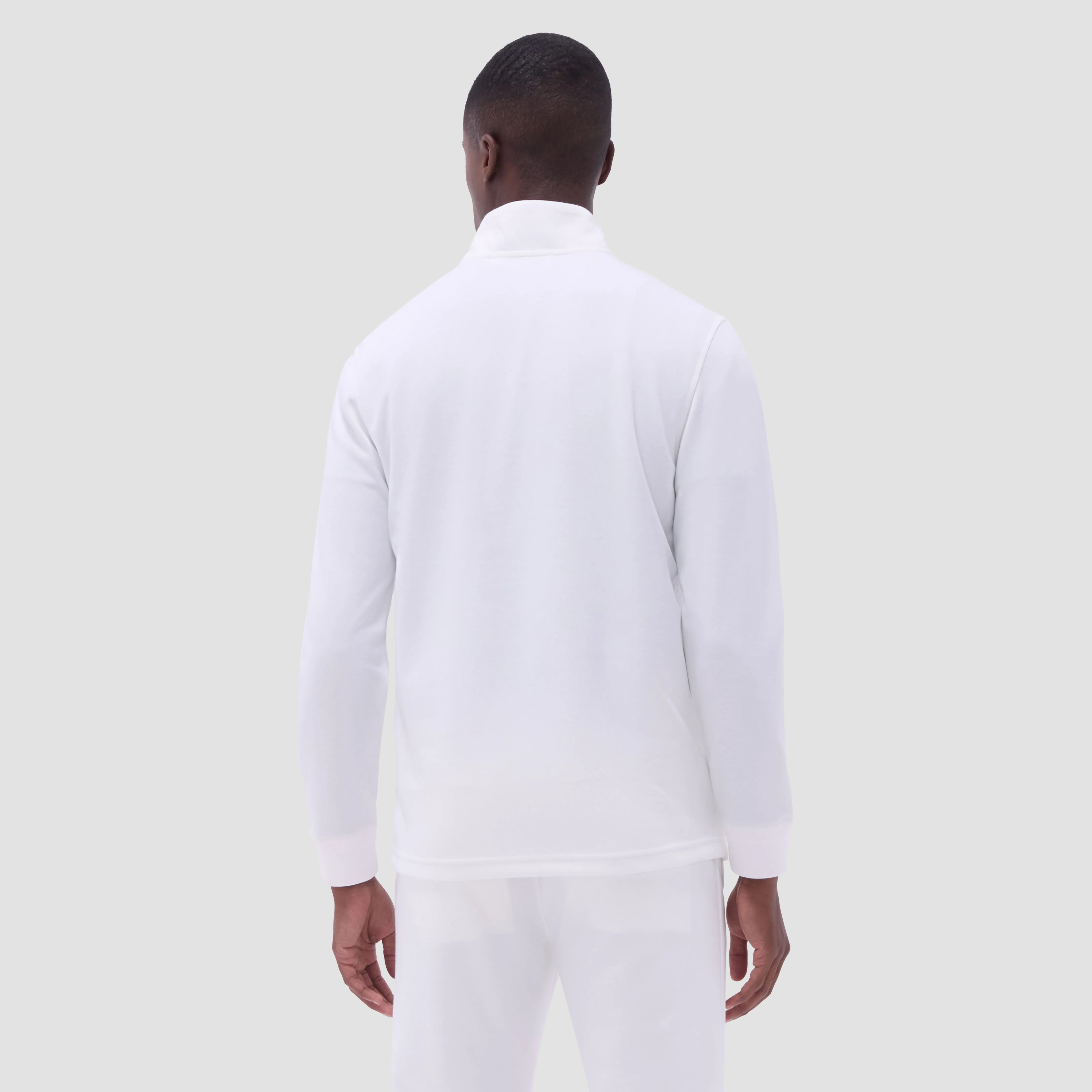 Diamond Quilt Performance Quarter-Zip Pullover sold by Bugatchi product image thumbnail 4