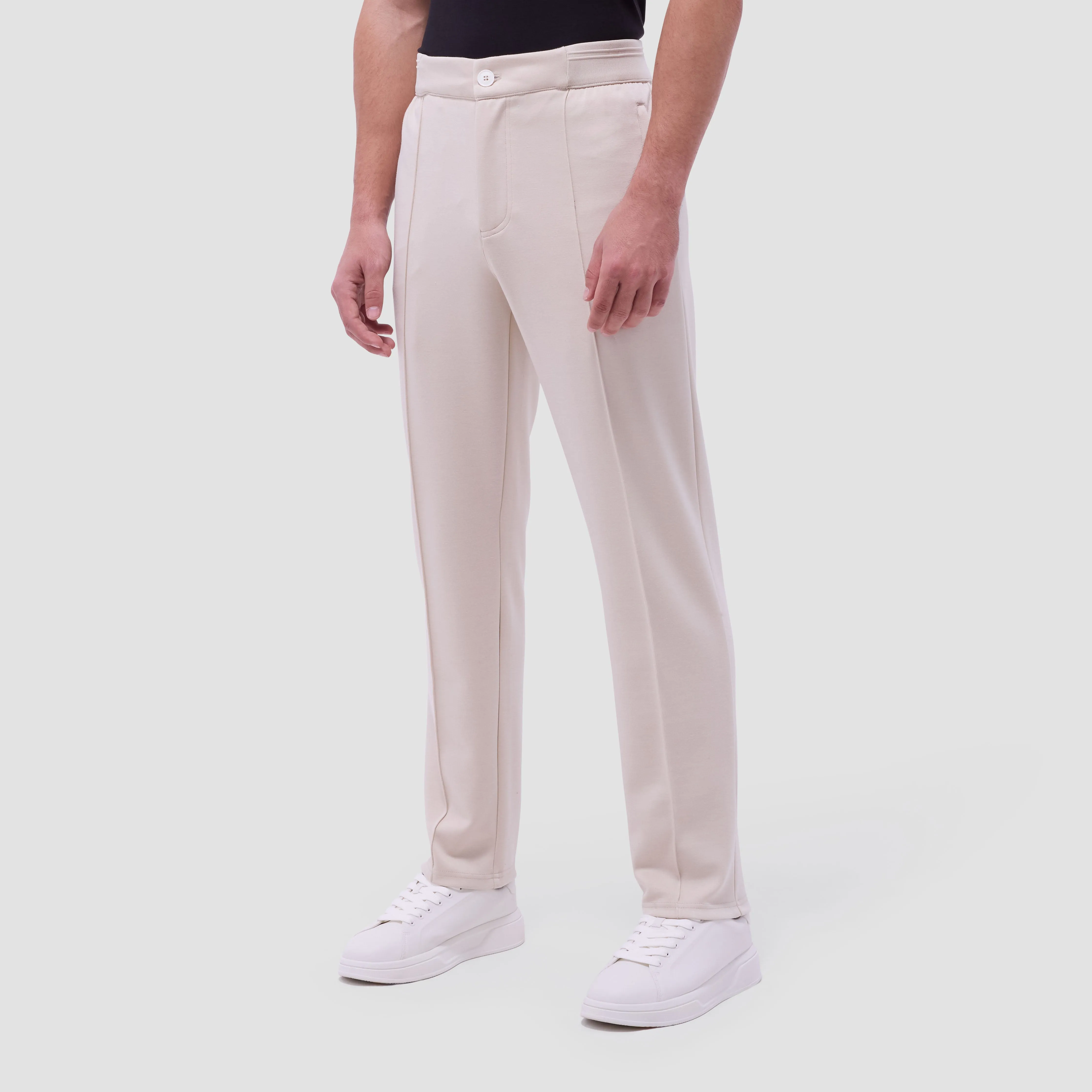 Soft Touch Solid Casual Pants sold by Bugatchi product image thumbnail 2